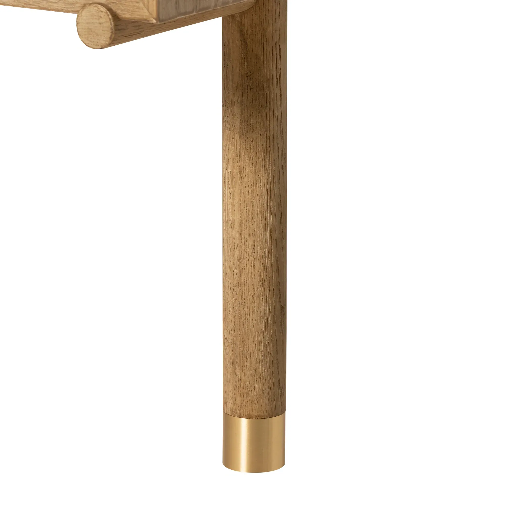 Athos Wide Bookshelf - Brown Oak