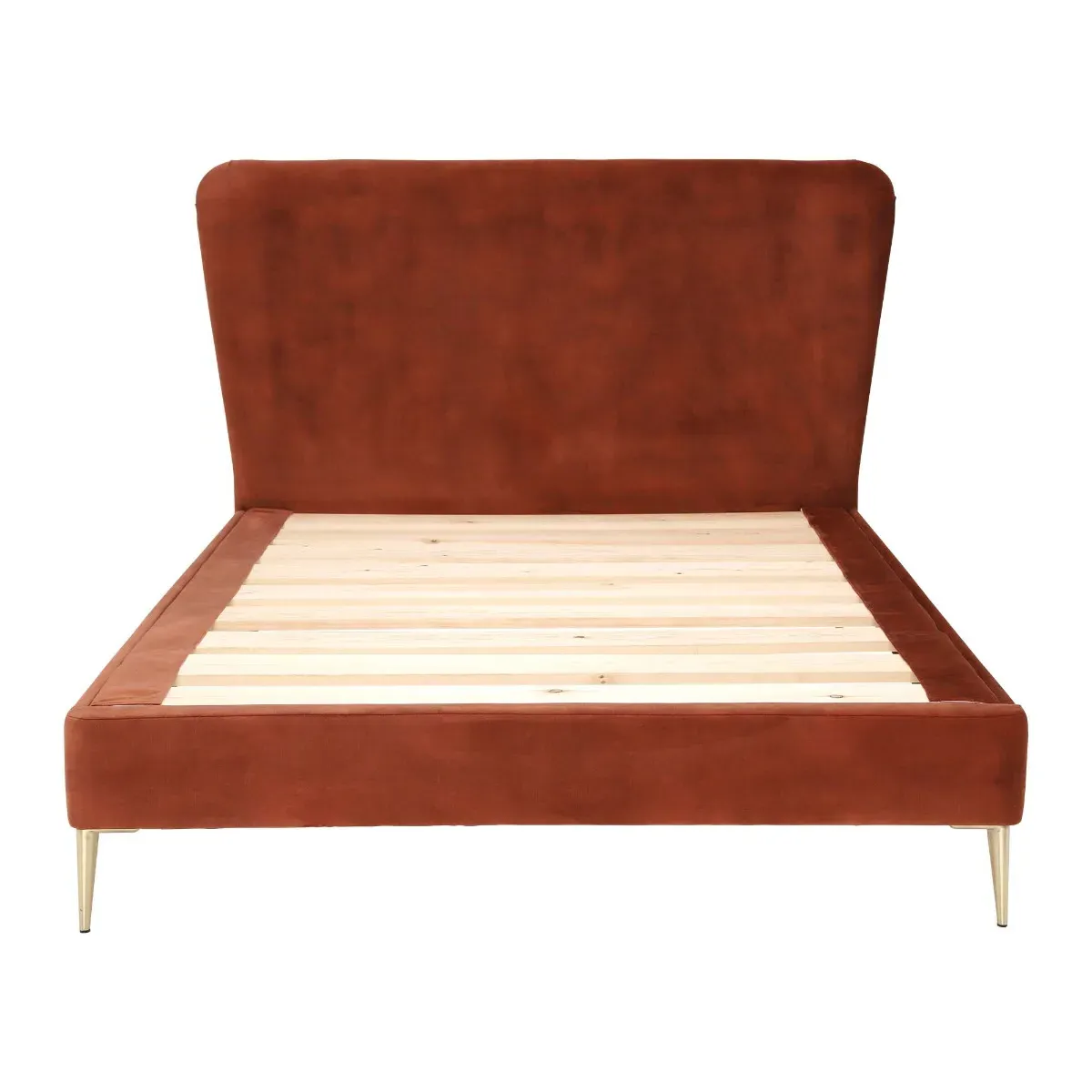 Audran Super King Bed Frame - Velvet