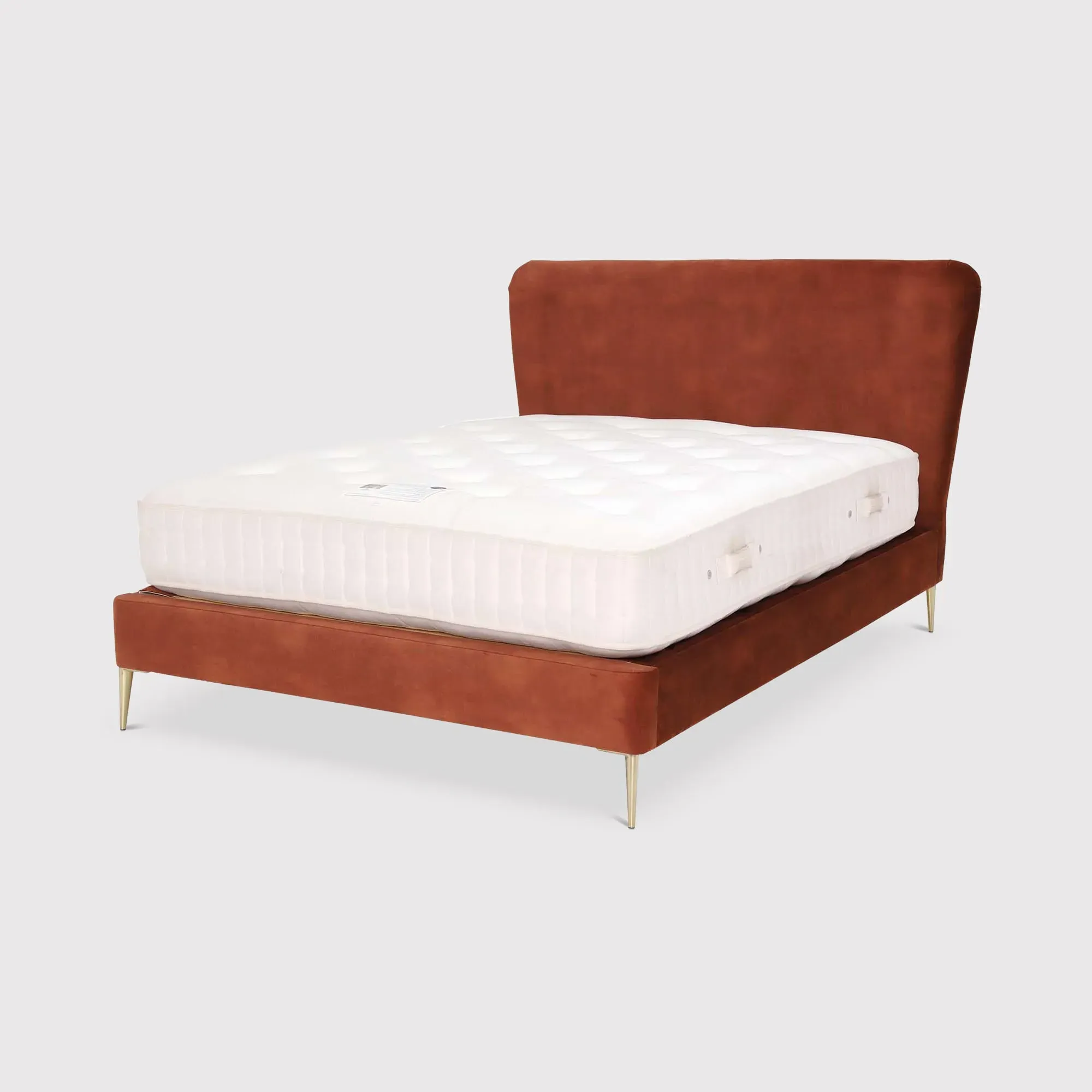 Audran Super King Bed Frame - Velvet