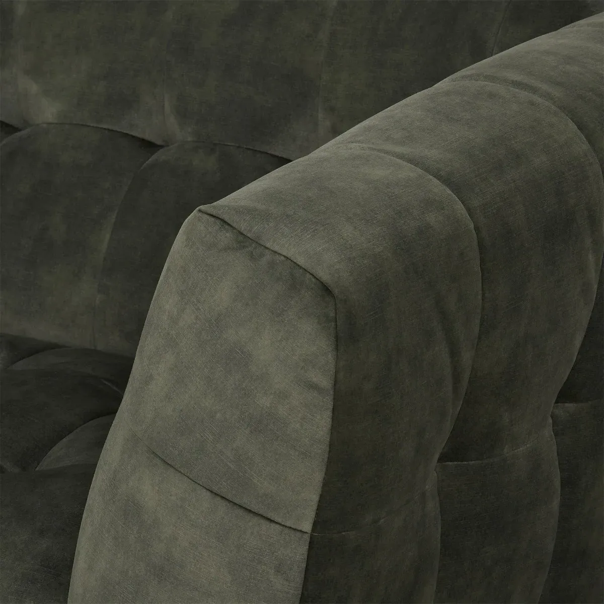 Azalea 2-Seater Sofa - Green, Fabric