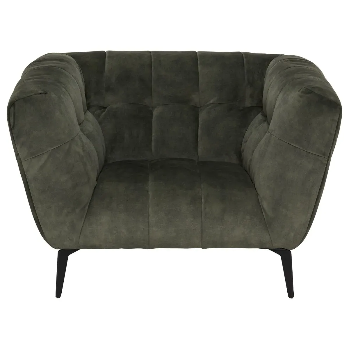 Azalea Armchair - Green, Velvet