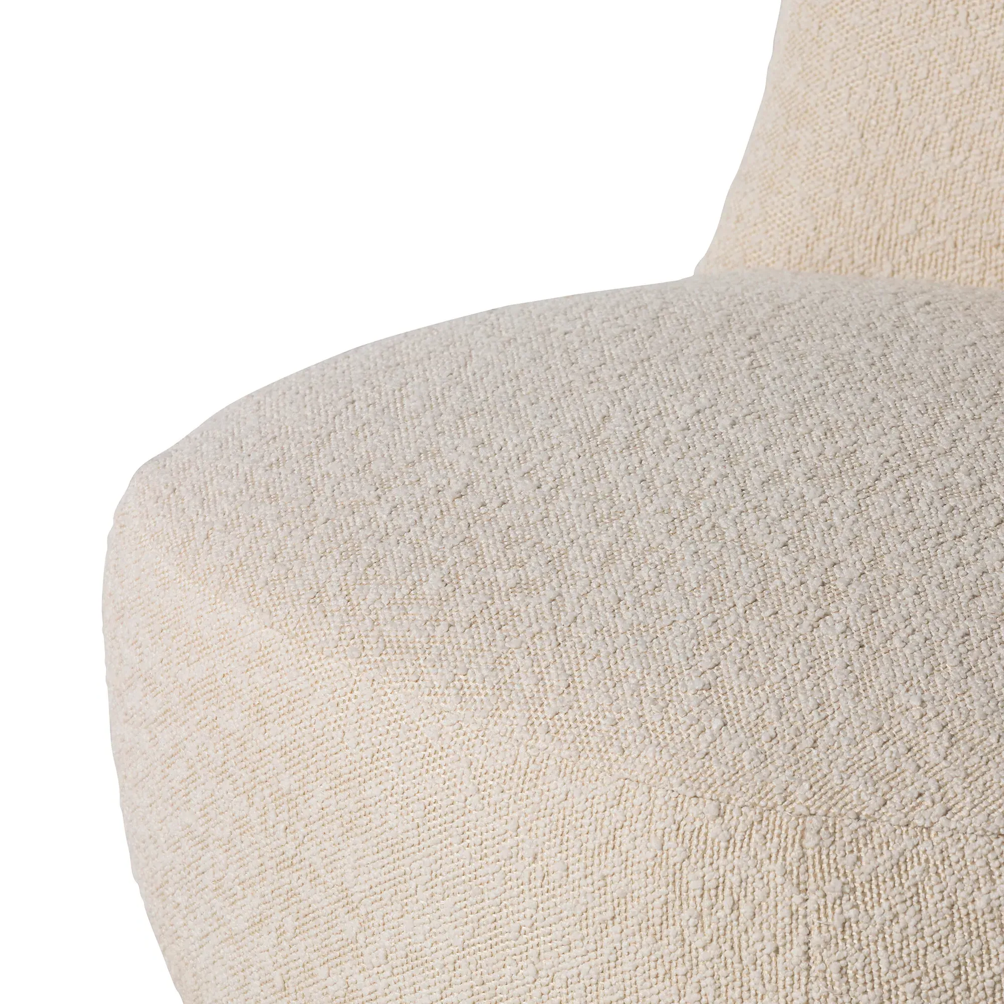 Bala Cocktail Armchair - Neutral, Boucle