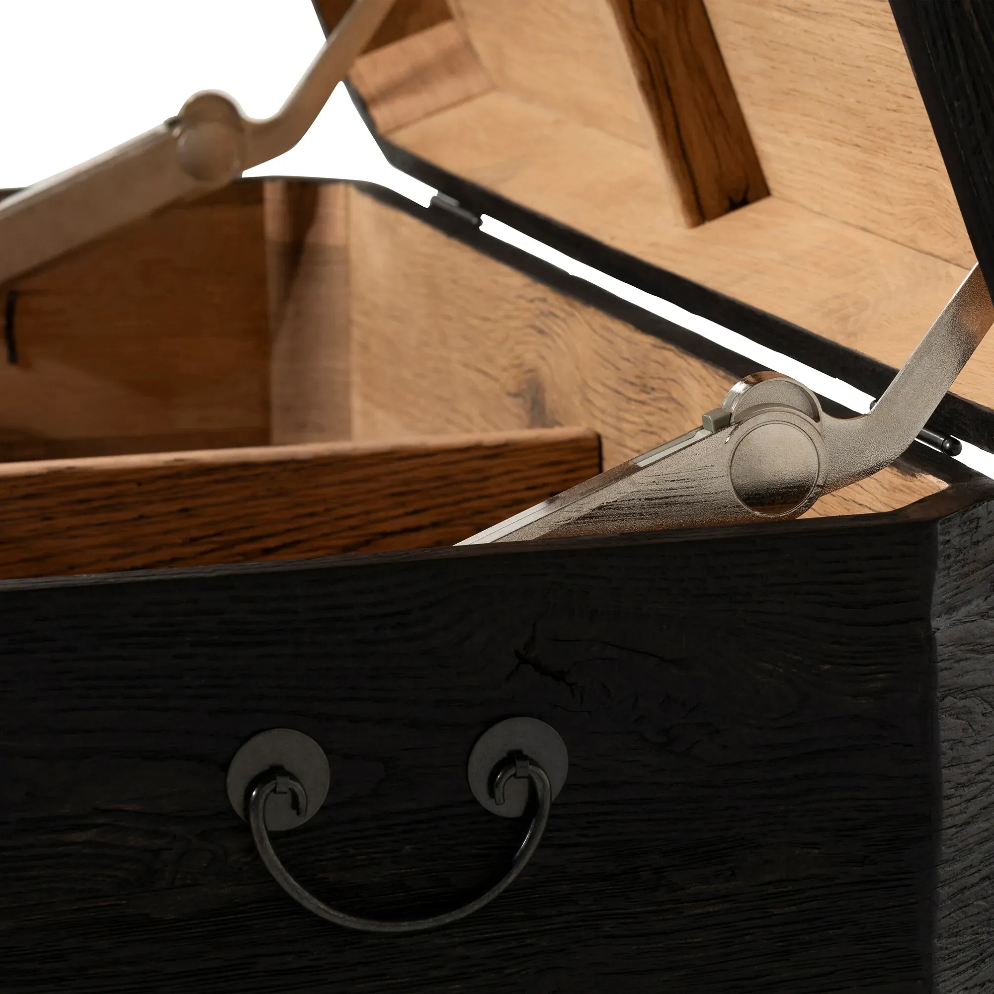 Banff Bed Stool - Brown, Oak