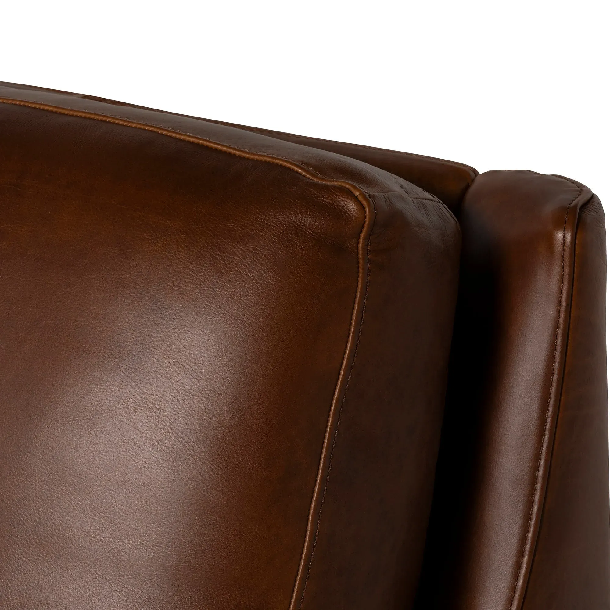 Barclay Armchair - Brown, Leather