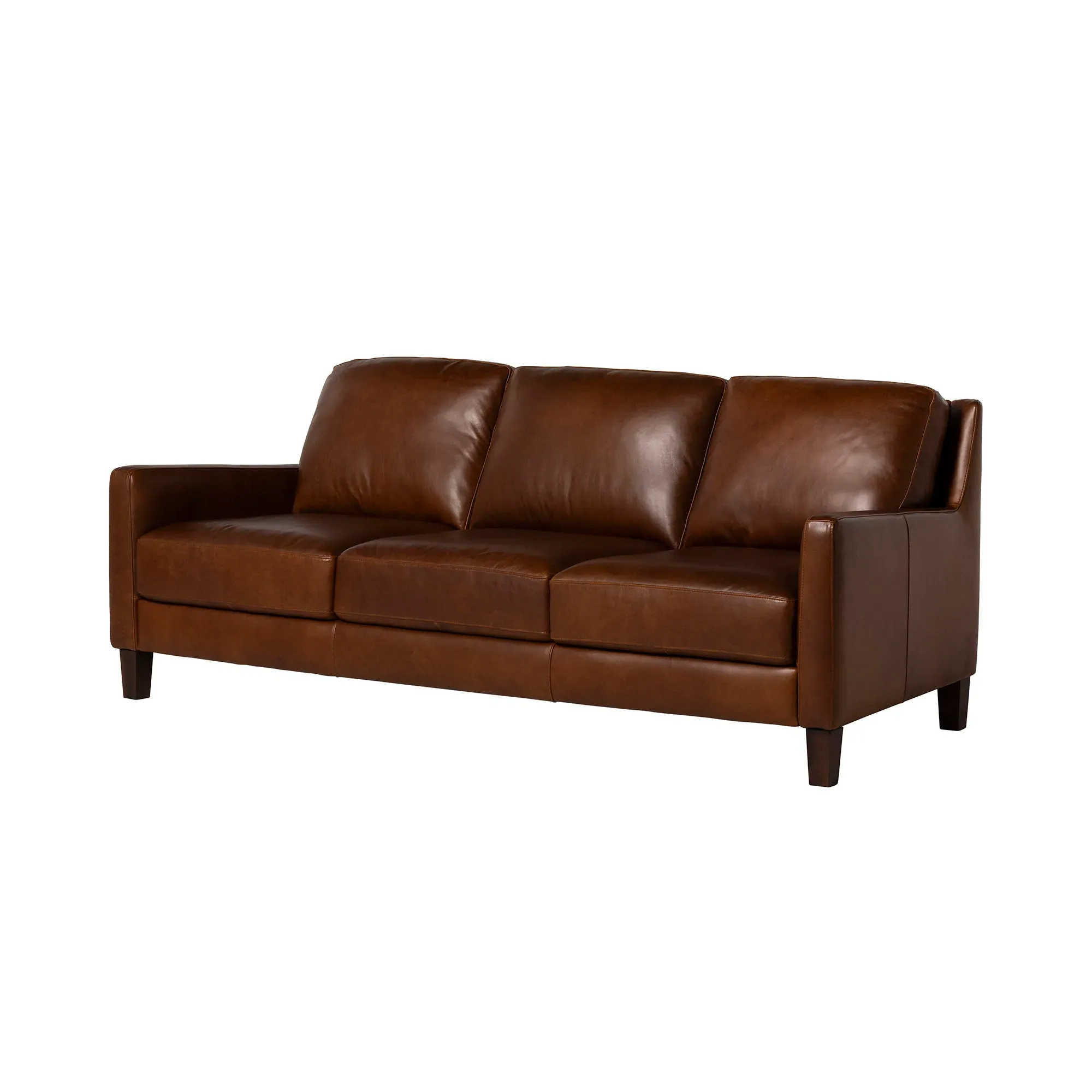 Barclay Sofa - Brown, Leather