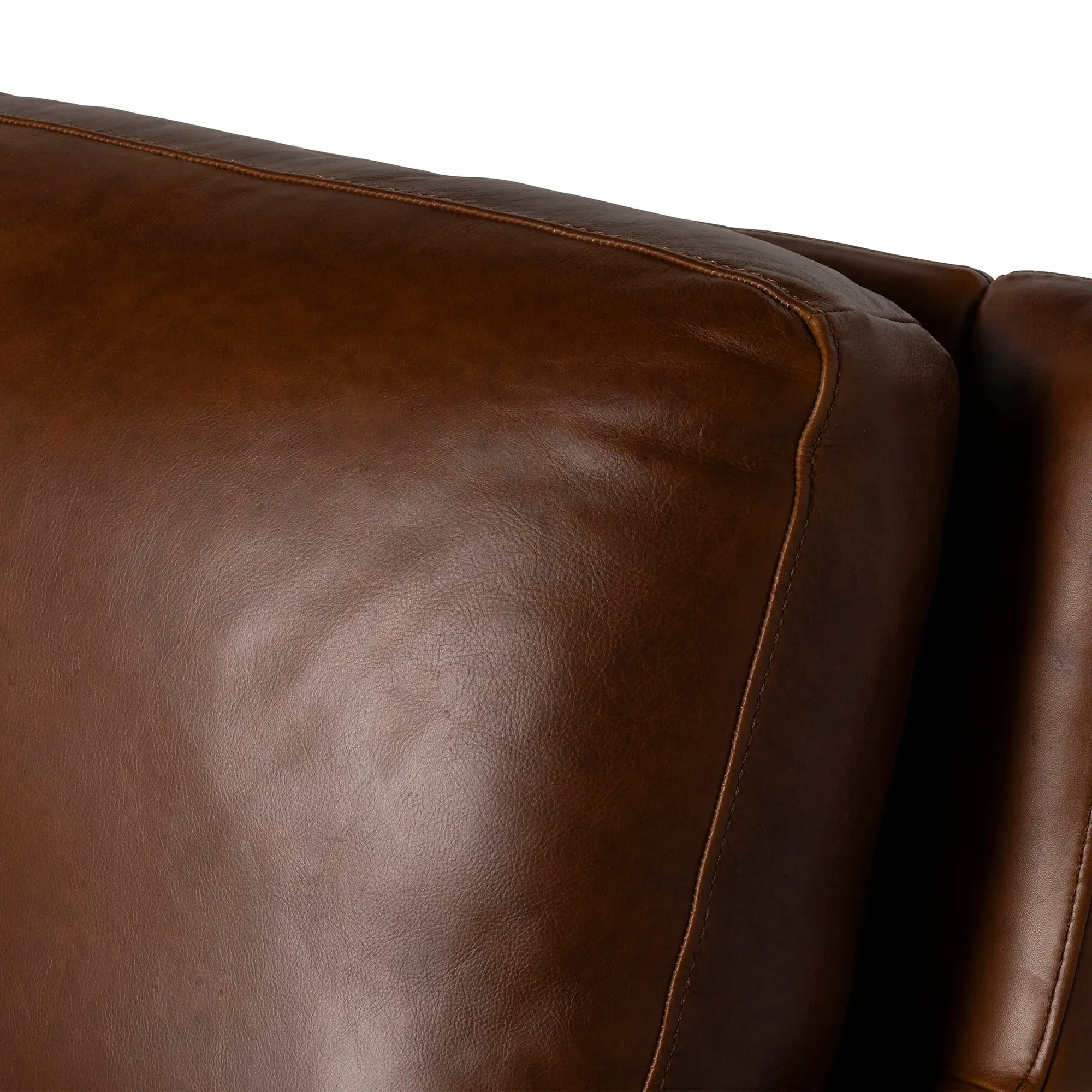 Barclay Sofa - Brown, Leather