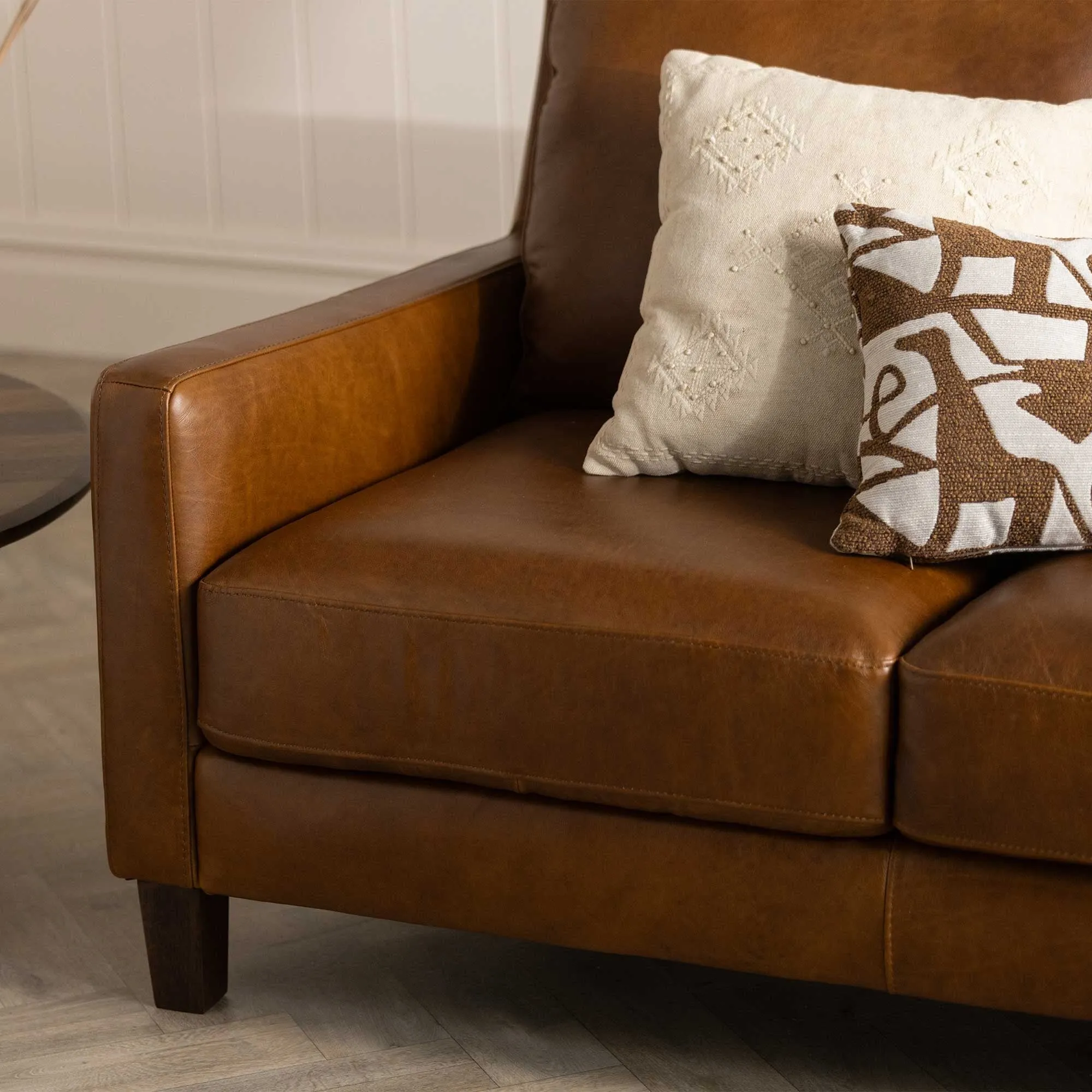 Barclay Sofa - Brown, Leather