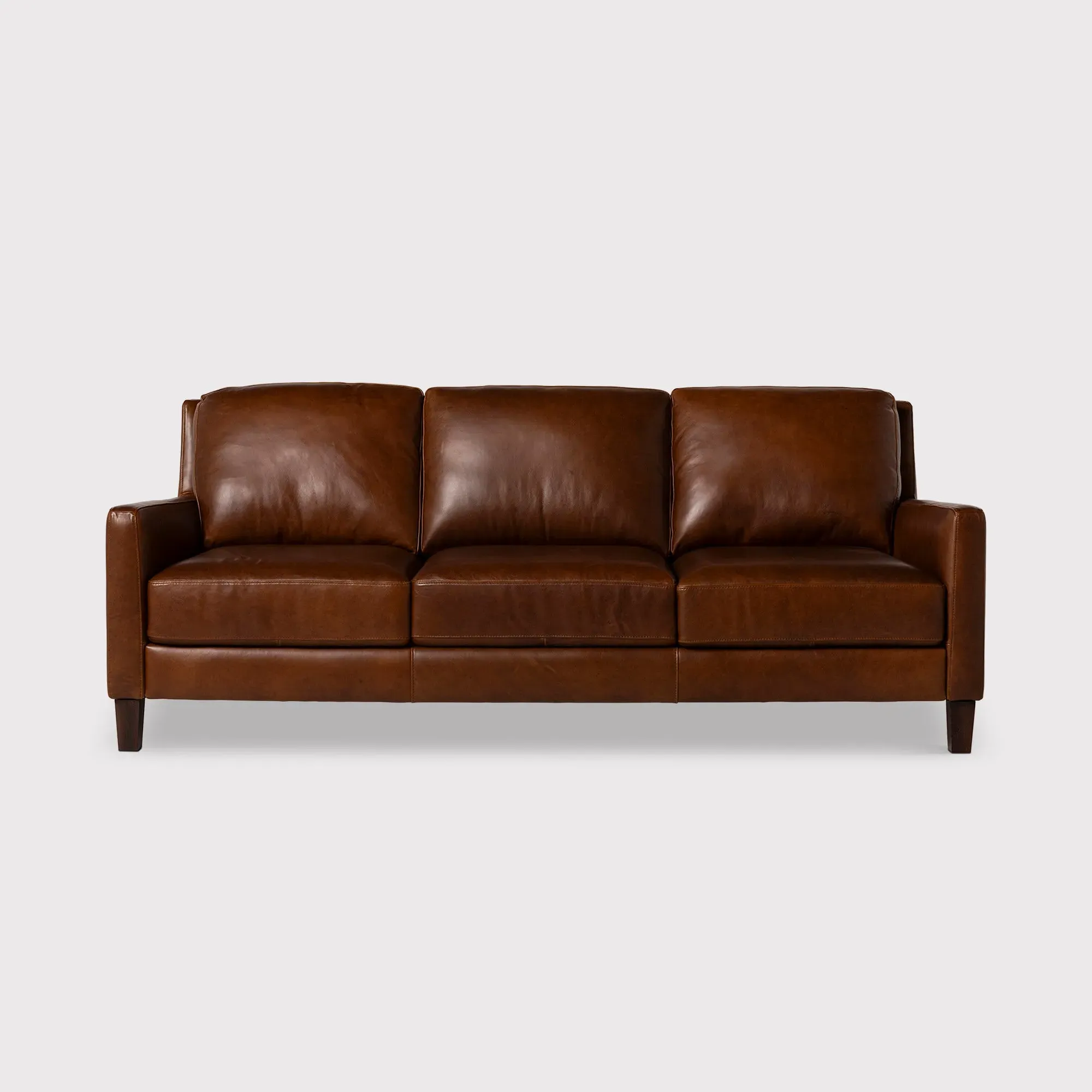 Barclay Sofa - Brown, Leather image