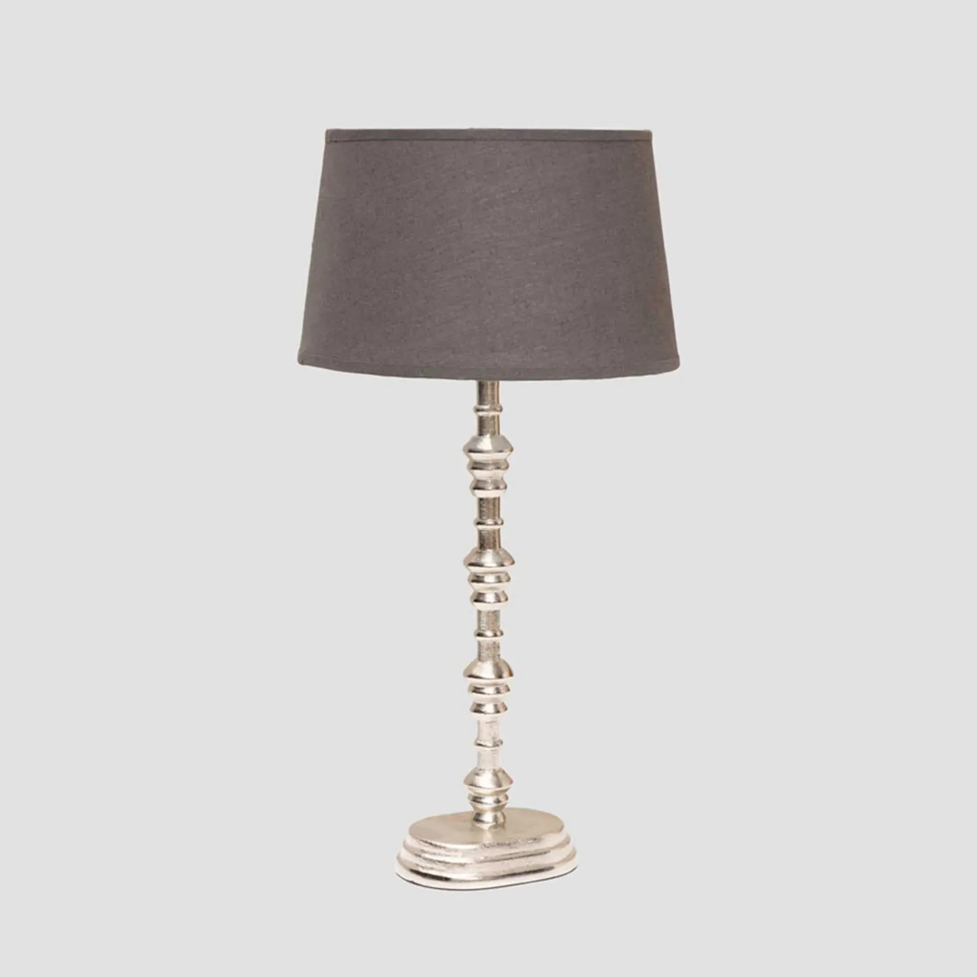 Base Table Lamp - Silver, Metal image
