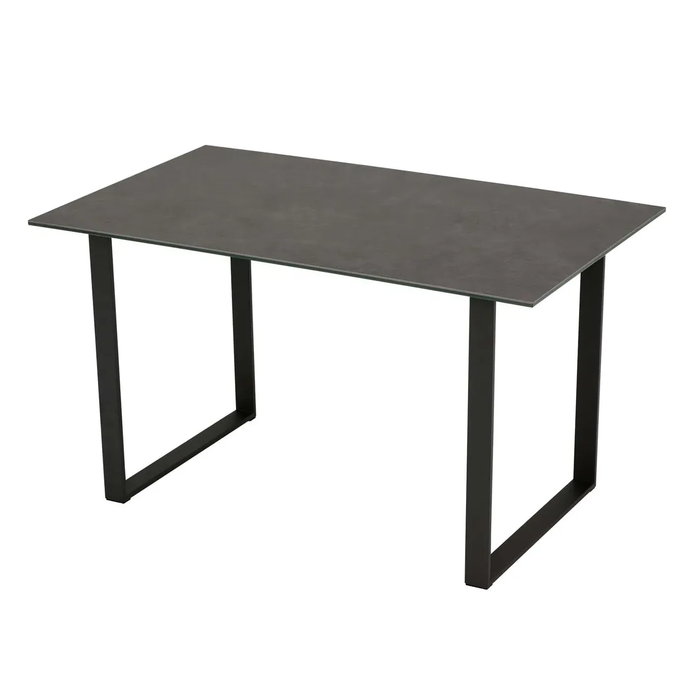 Belize Dining Table 135cm - Black, Ceramic