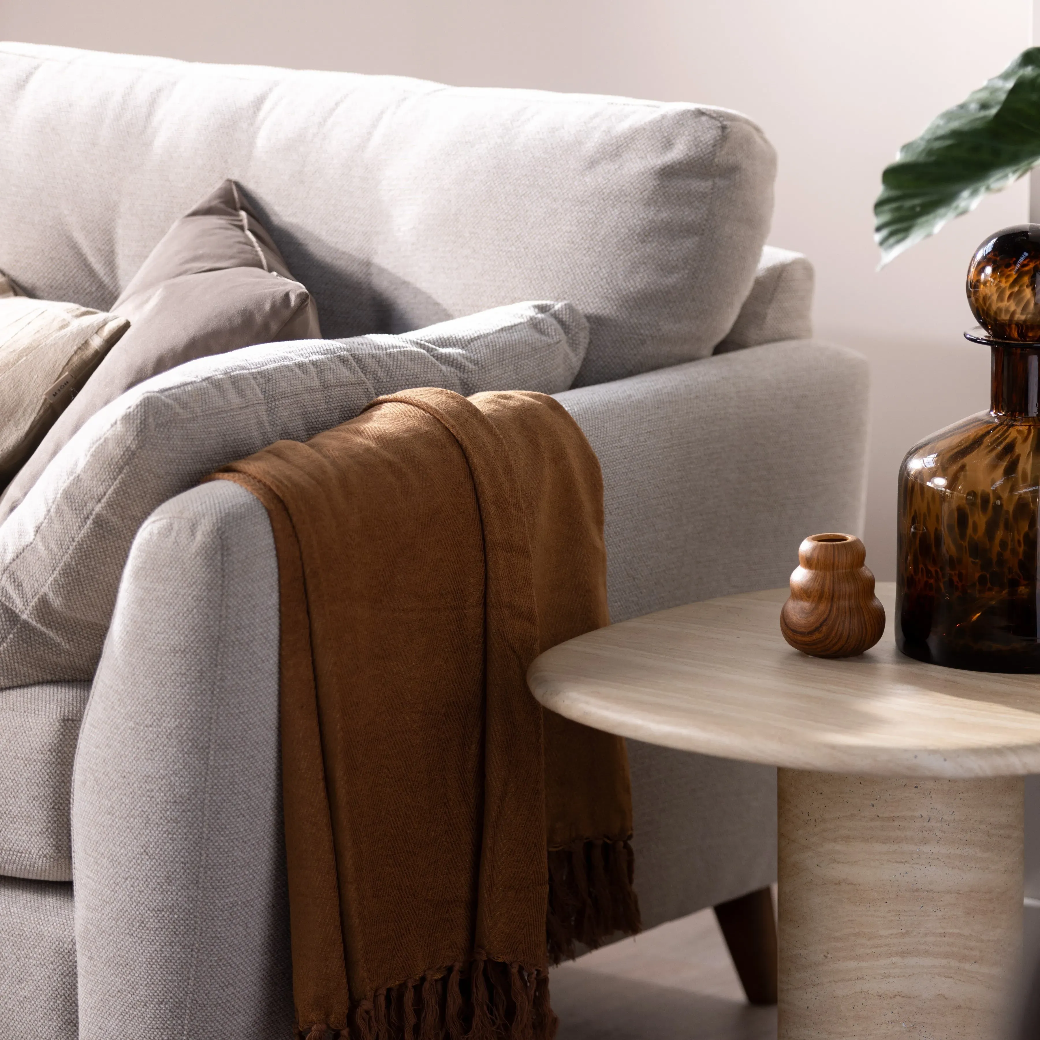 Benton Grand Sofa - Neutral