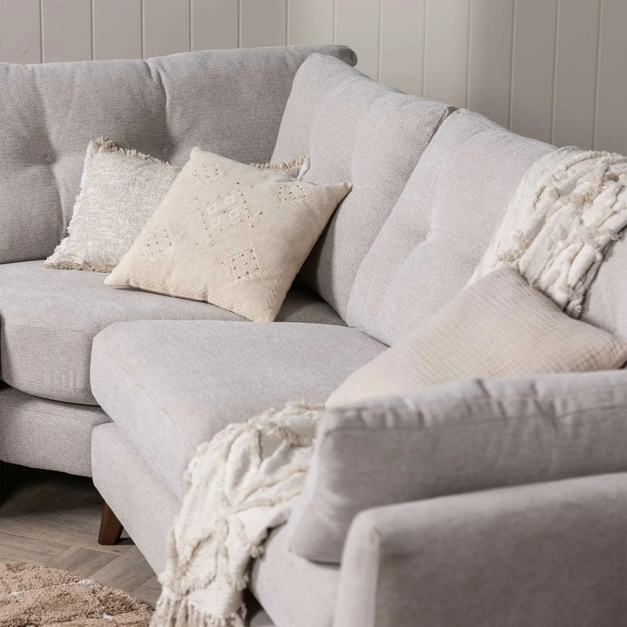 Benton Large Corner Sofa - Fabric