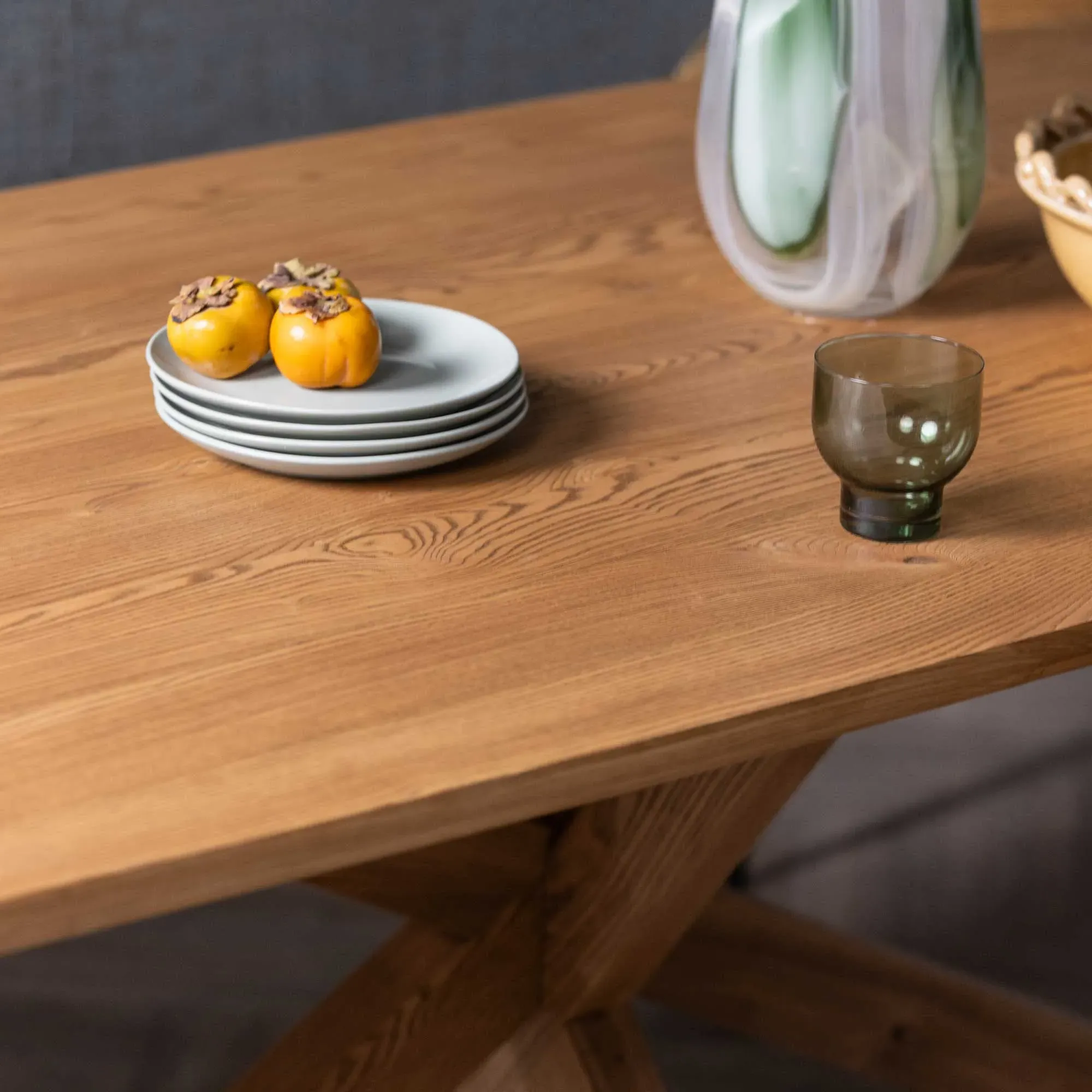 Bergen Dining Table - Neutral, Oak