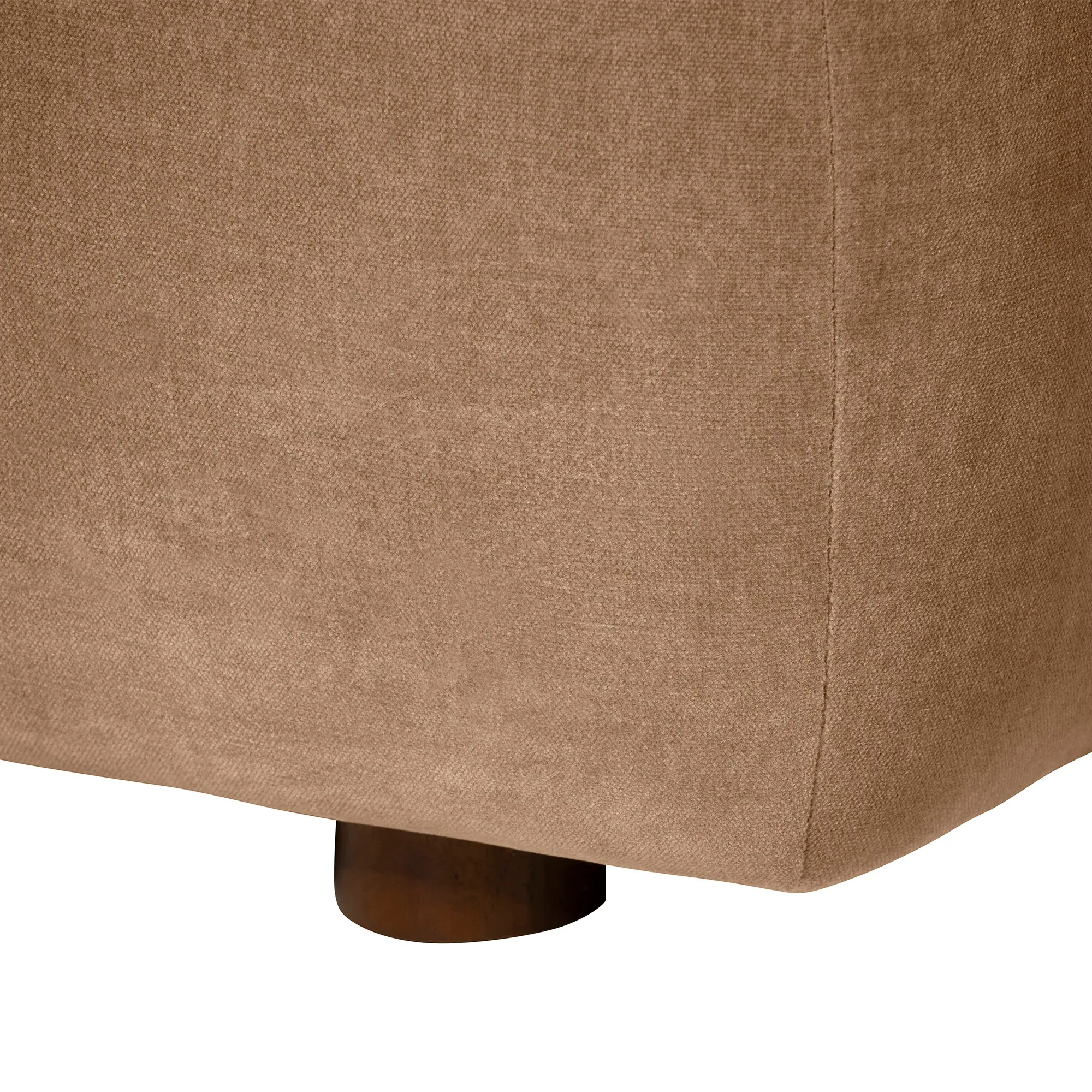Blume Armchair - Brown, Fabric