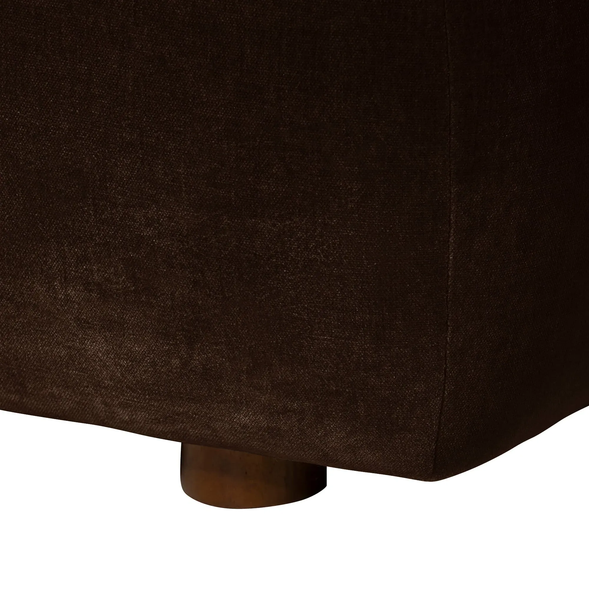 Blume Armchair - Brown, Fabric