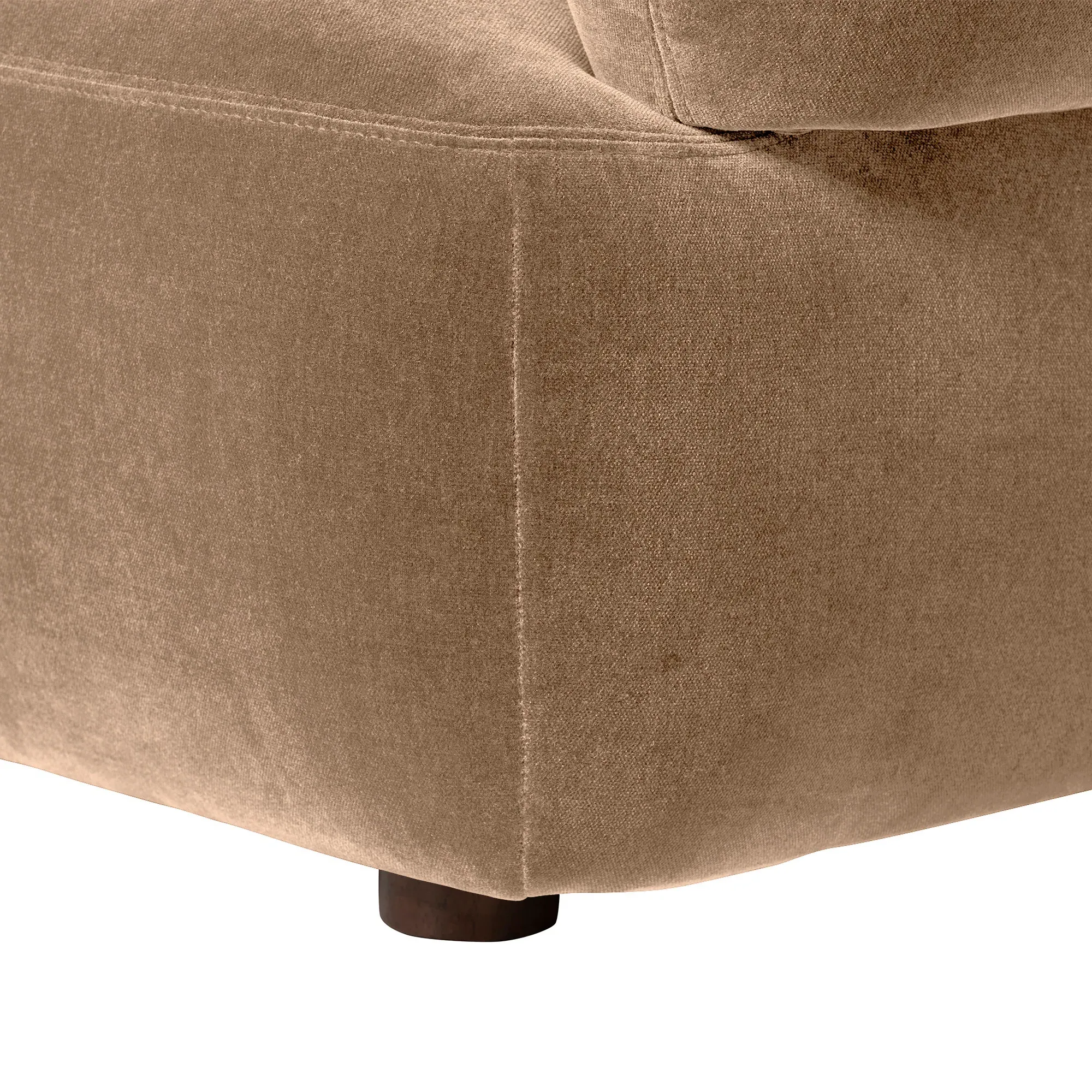 Blume LHF Chaise Corner Sofa - Brown