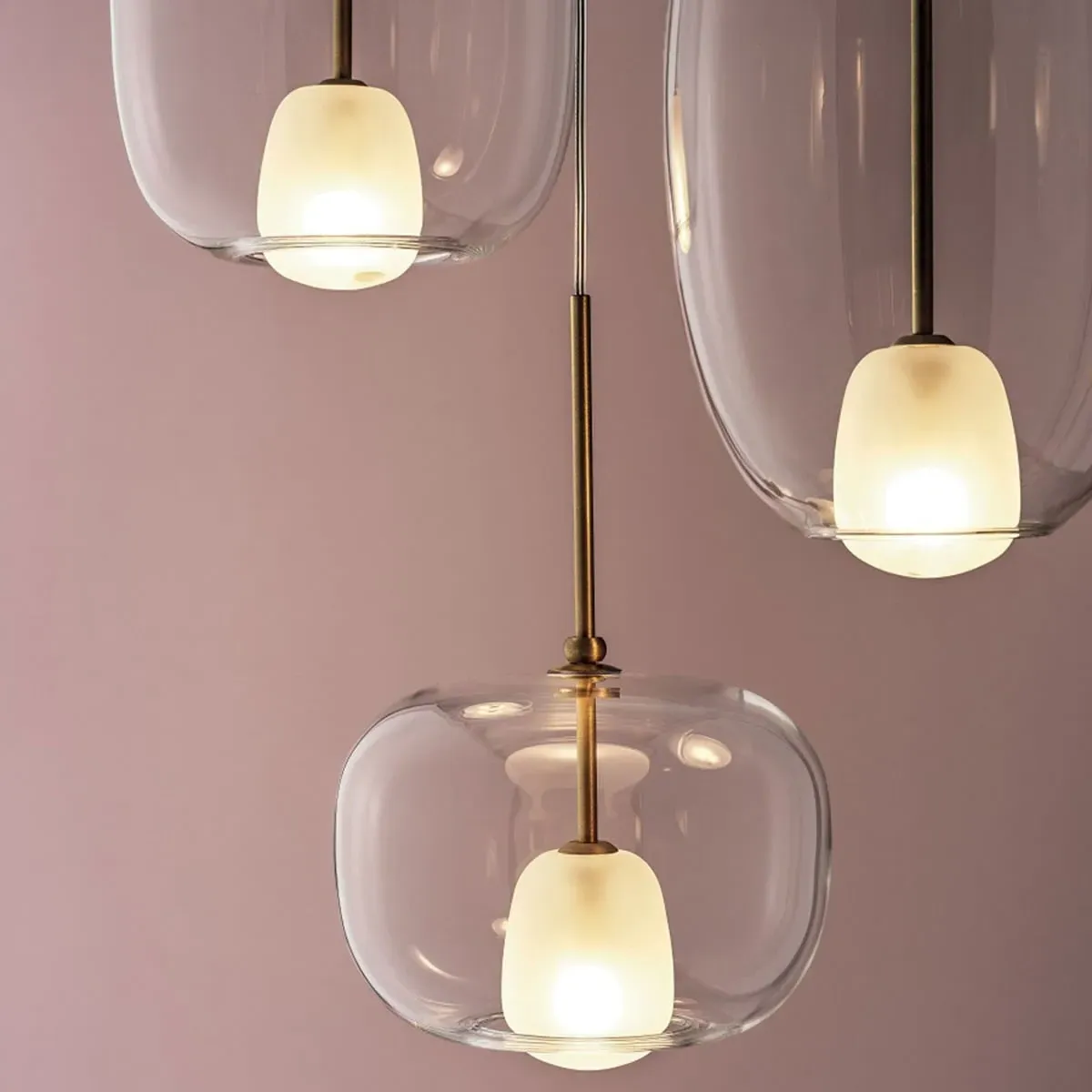 Bontempi Blow Mini Pendant Light - Metal