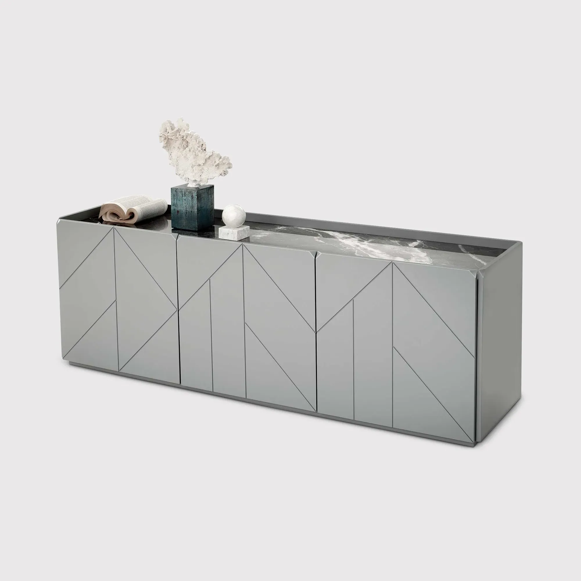 Bontempi Pica Sideboard - Grey, Supermarble image
