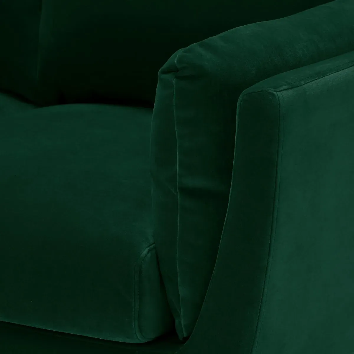 Boone 2-Seater Sofa - Green, Fabric