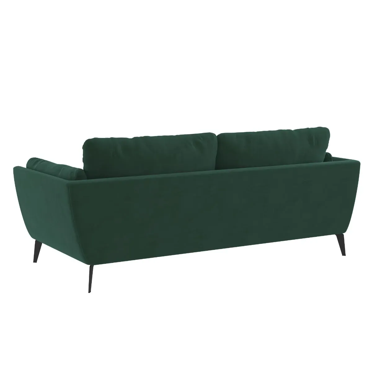 Boone 3-Seater Sofa - Green, Fabric