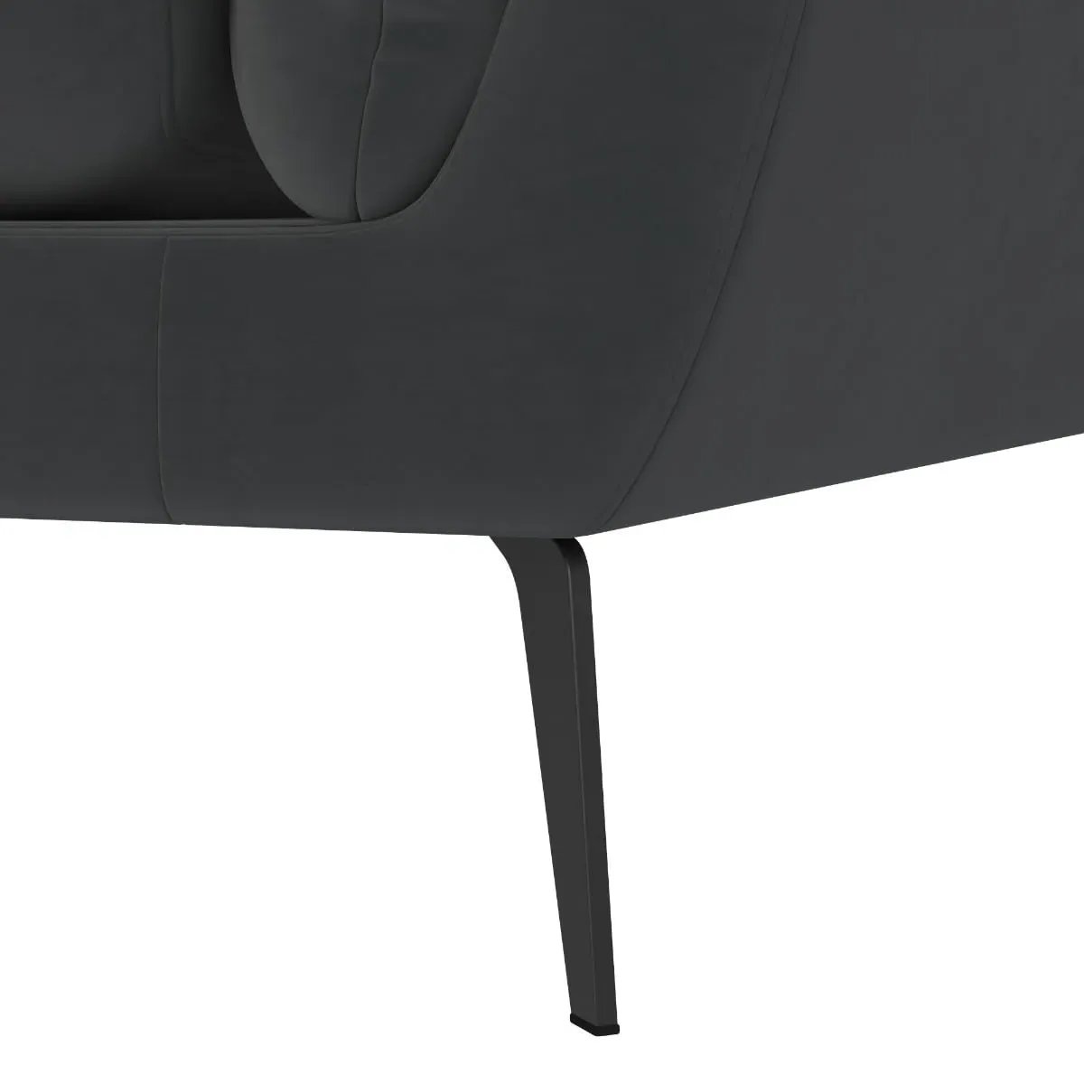 Boone 3-Seater Sofa - Grey, Fabric