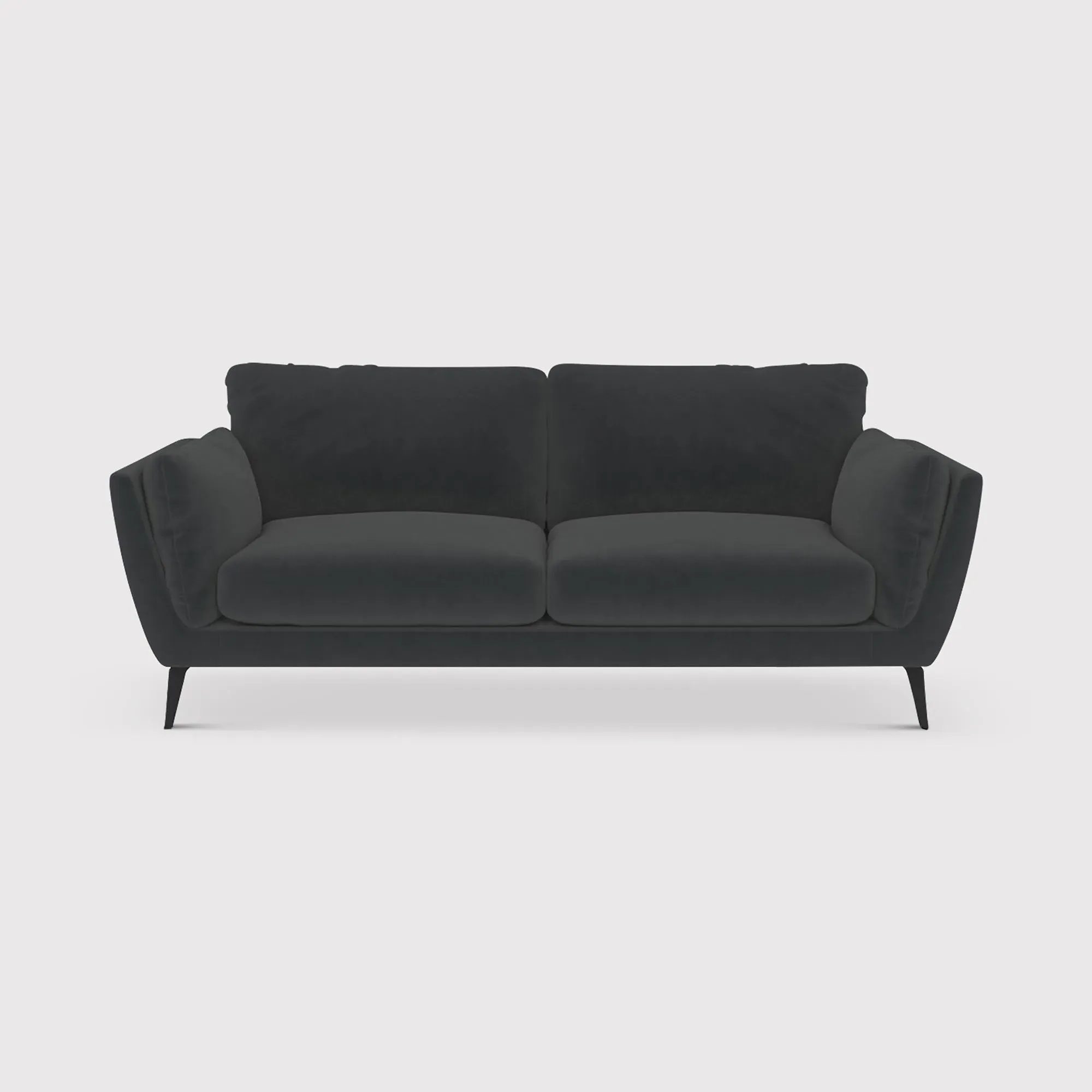 Boone 3-Seater Sofa - Grey, Fabric