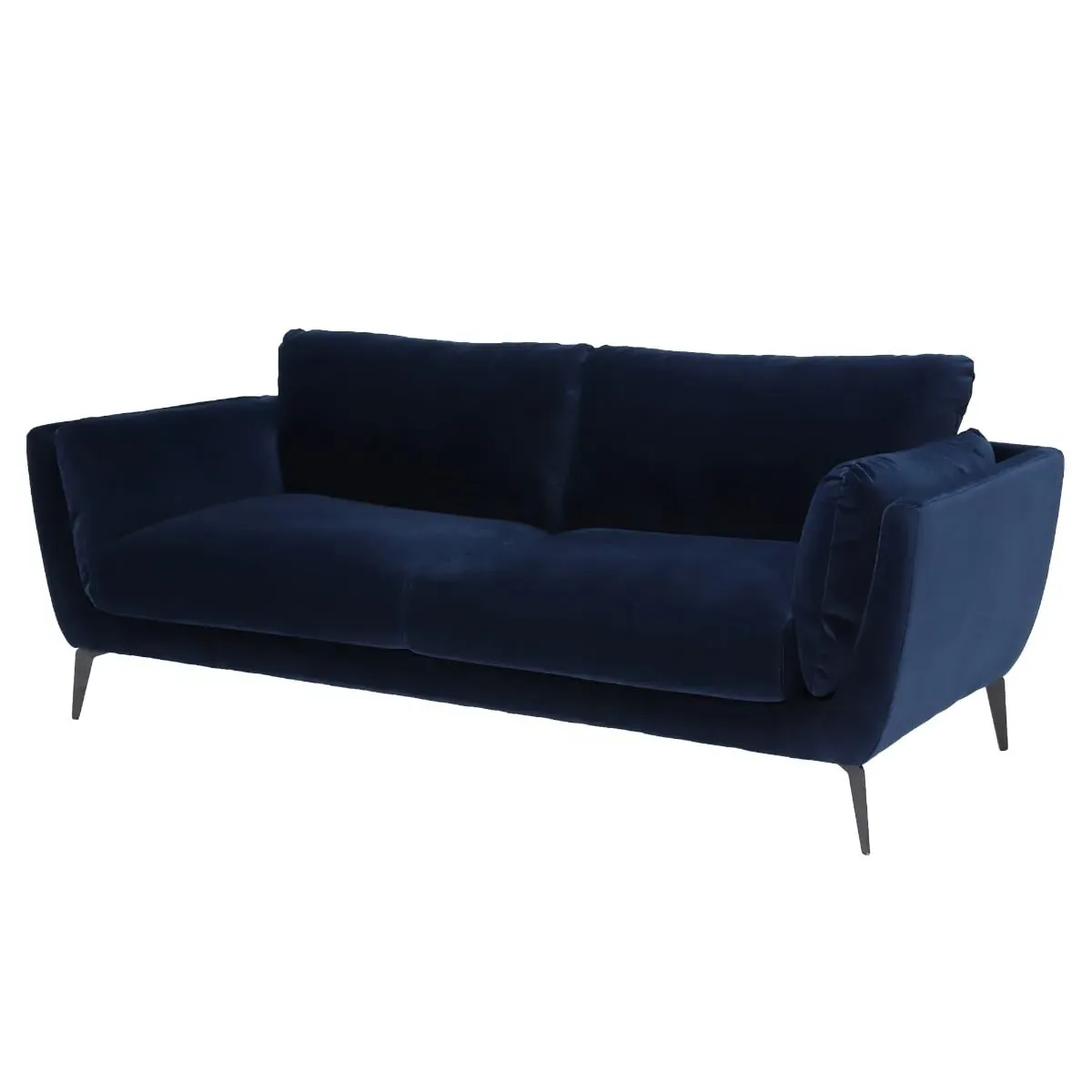 Boone 3-Seater Sofa - Navy, Fabric