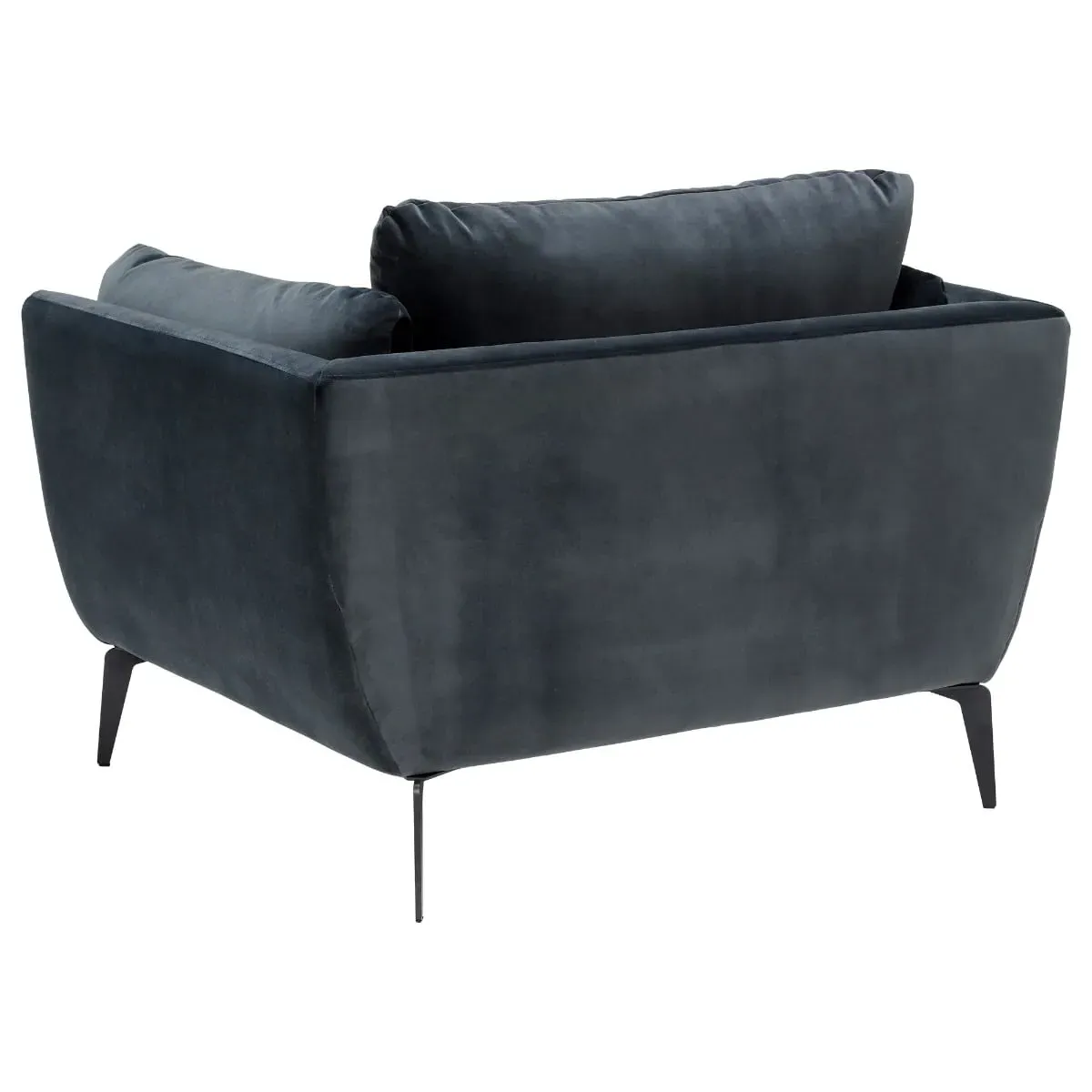 Boone Armchair - Grey, Fabric