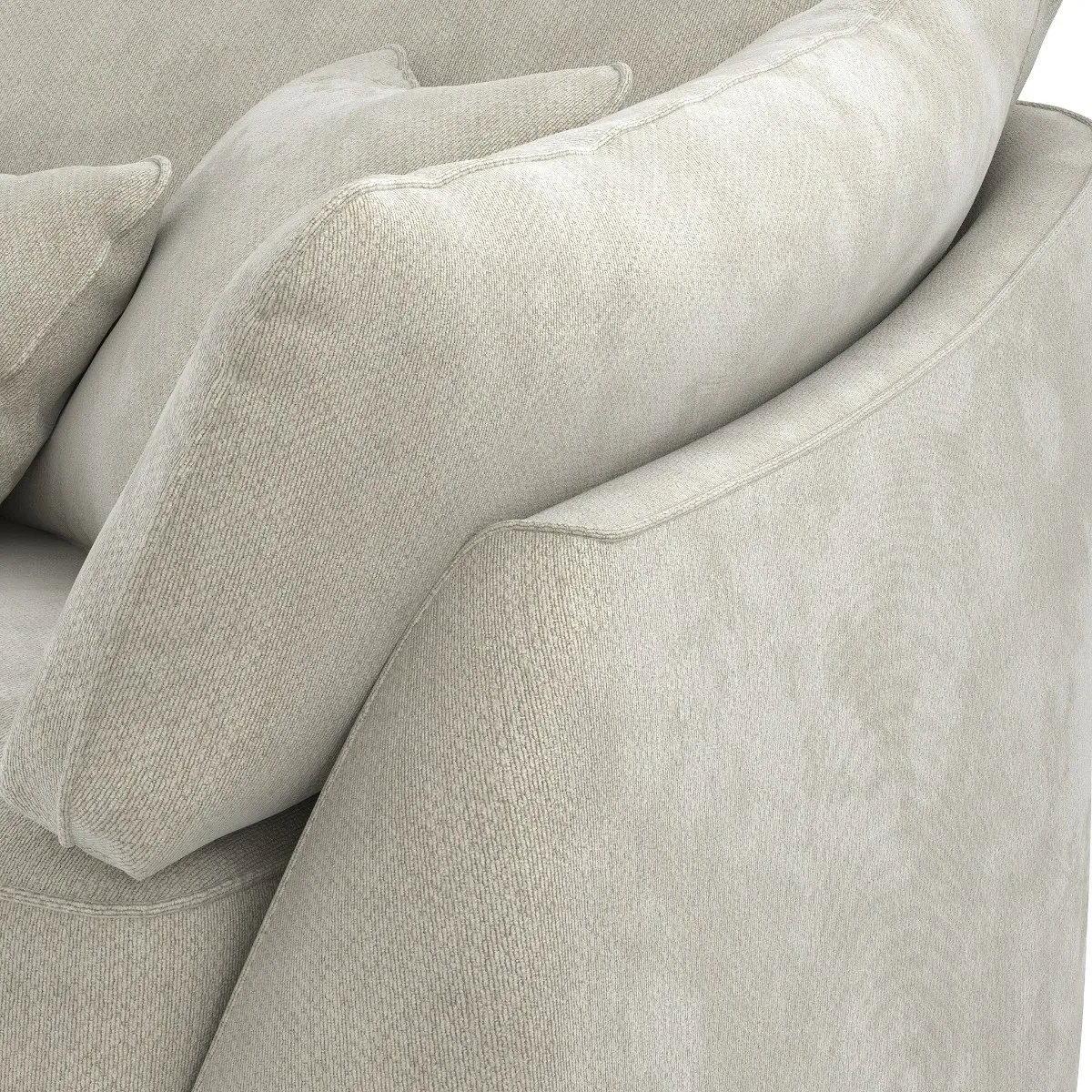 Borelly 2-Seater Sofa - Neutral, Fabric