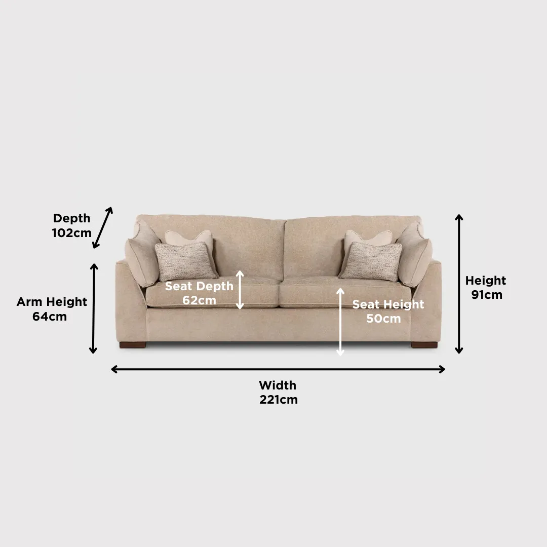 Borelly 3-Seater Sofa