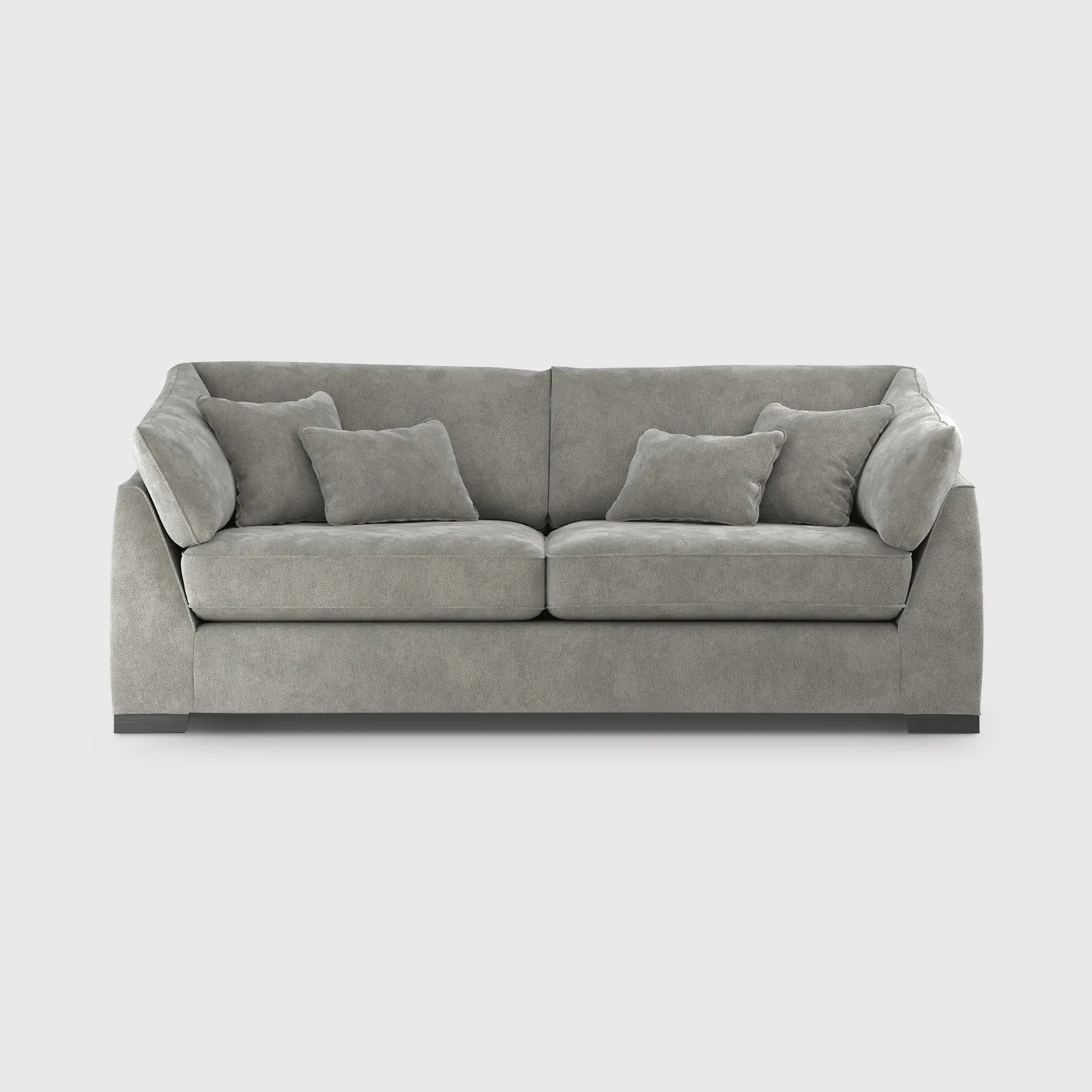 Borelly 3-Seater Sofa - Grey, Fabric