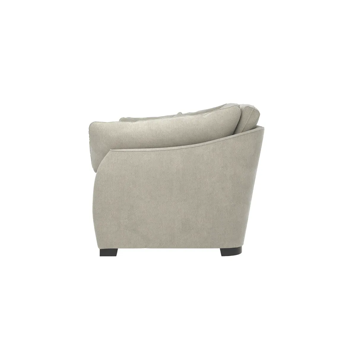 Borelly 3-Seater Sofa - Grey, Fabric