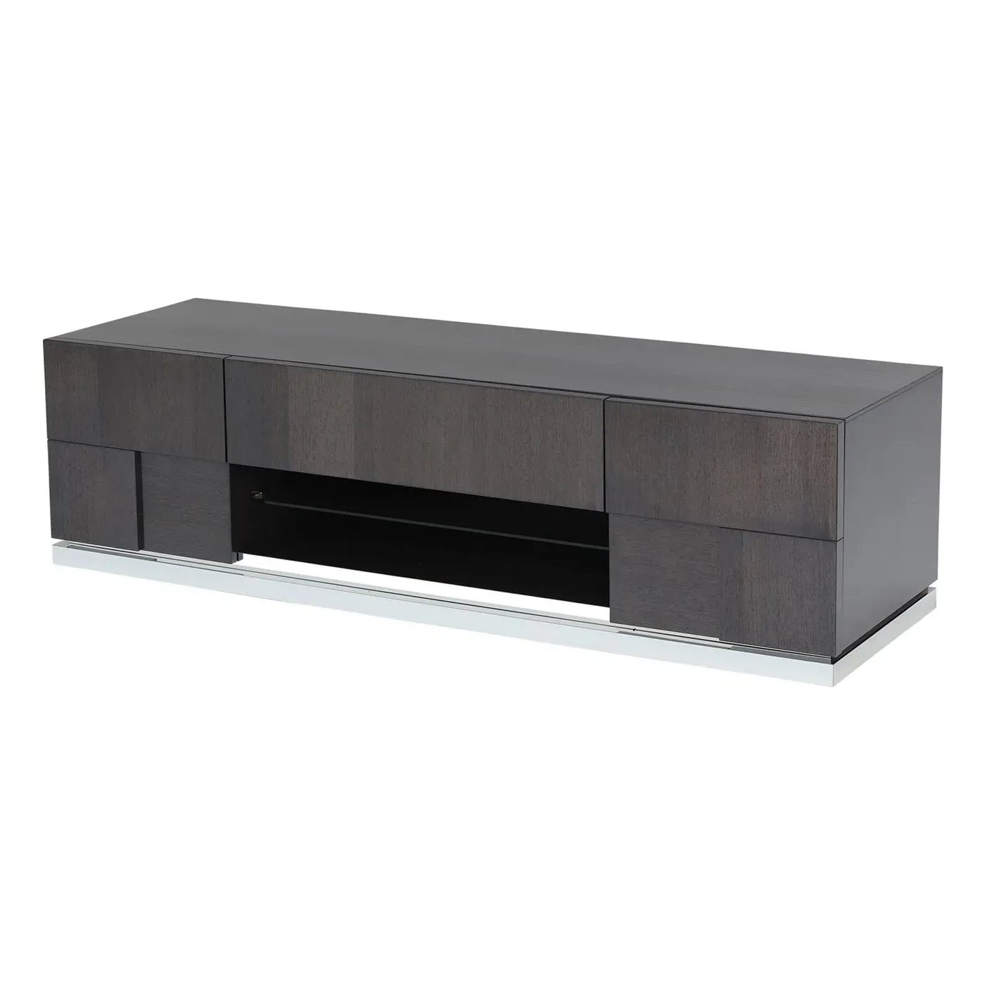 Borgia TV Base - Grey Gloss