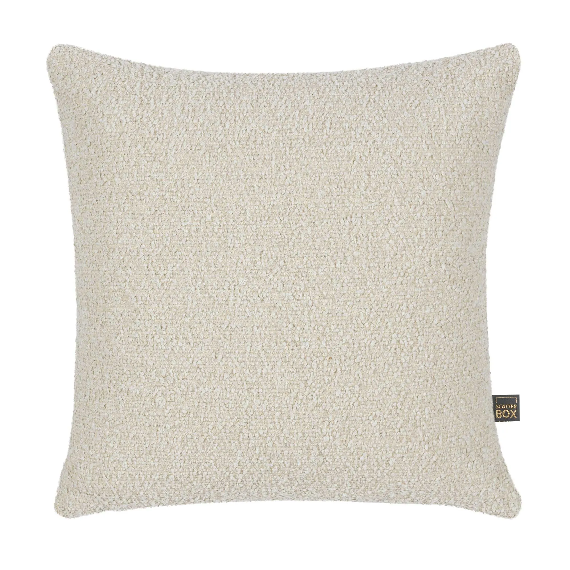 Boucle Square Outdoor Cushion - Cream