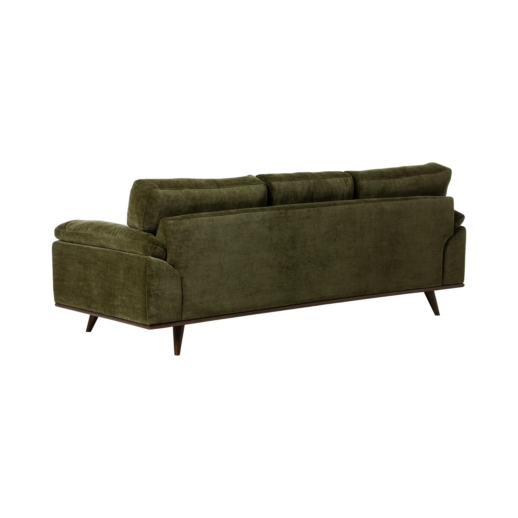 Bowes 3-Seater Sofa - Green, Fabric