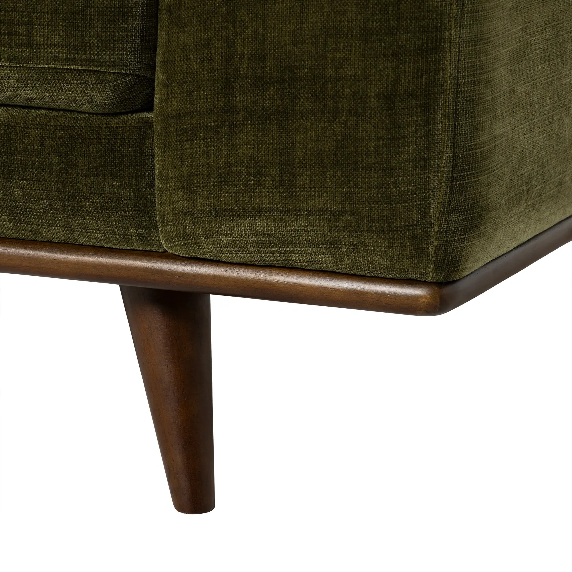 Bowes 3-Seater Sofa - Green, Fabric