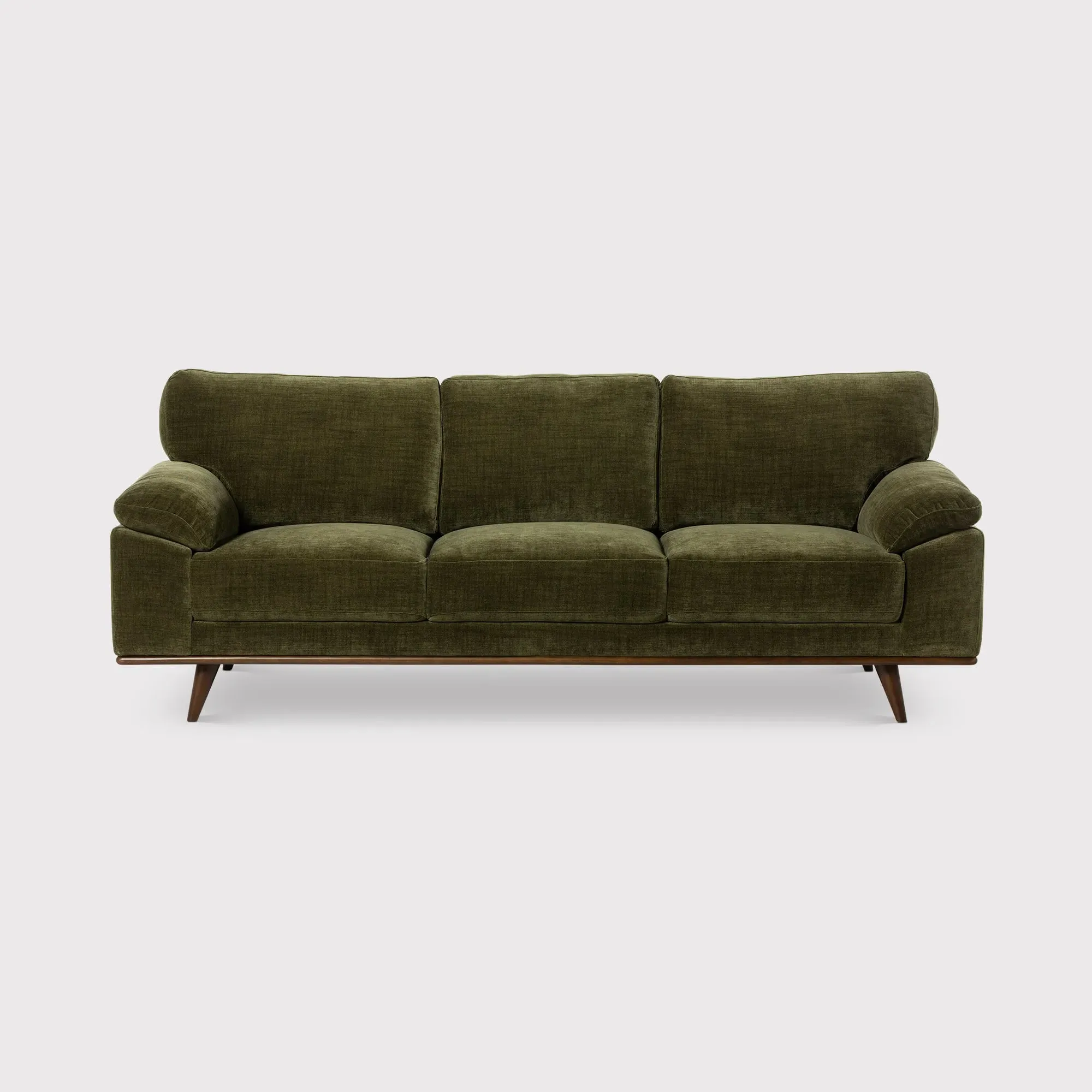 Bowes 3-Seater Sofa - Green, Fabric image