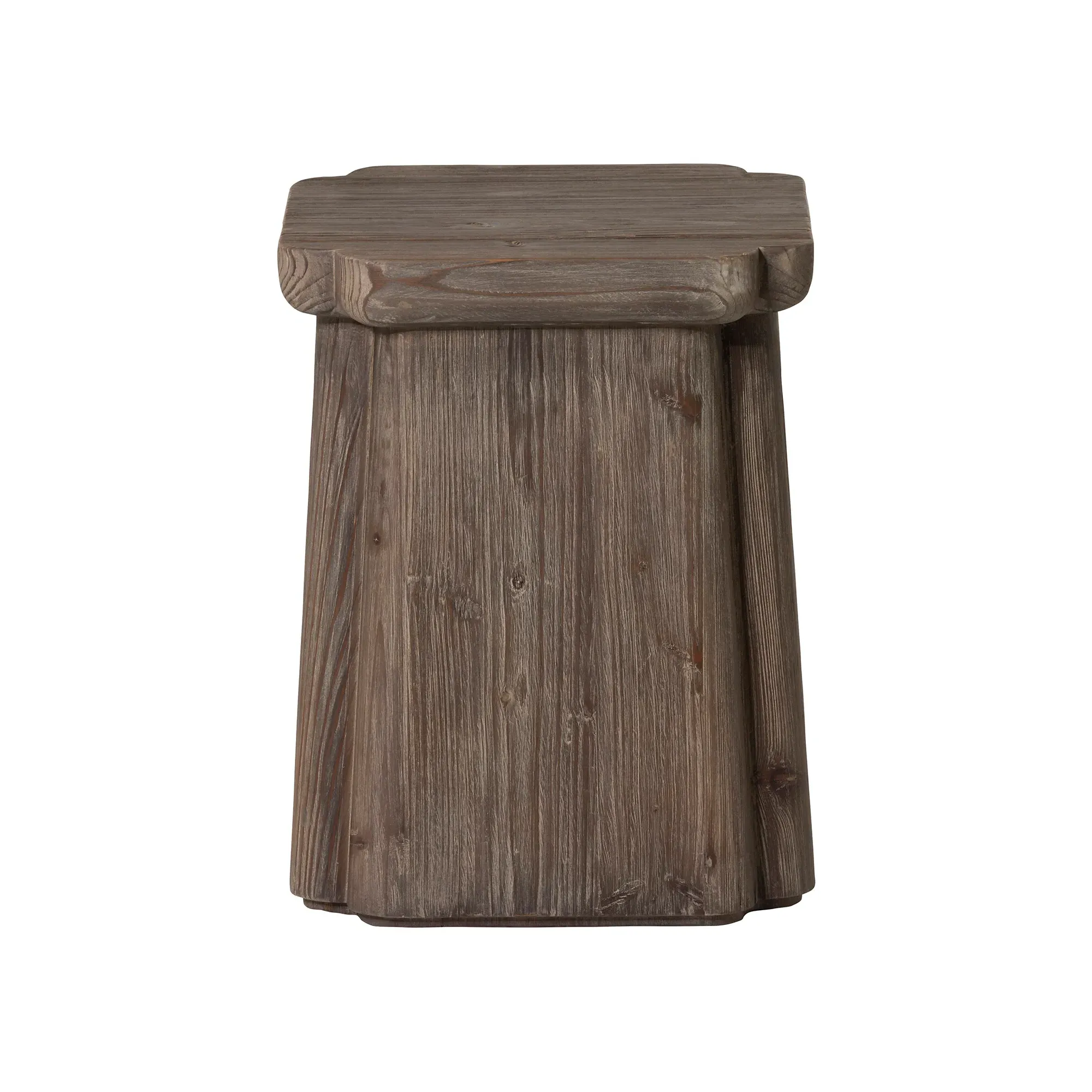 Bracken End Table - Neutral, Pine Wood