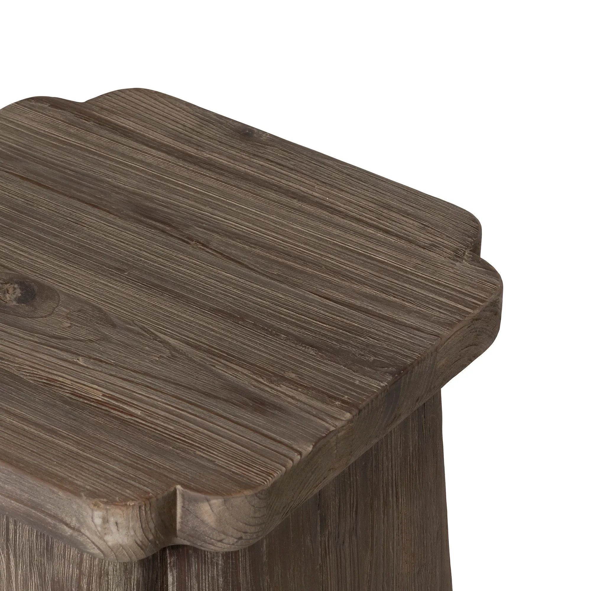 Bracken End Table - Neutral, Pine Wood