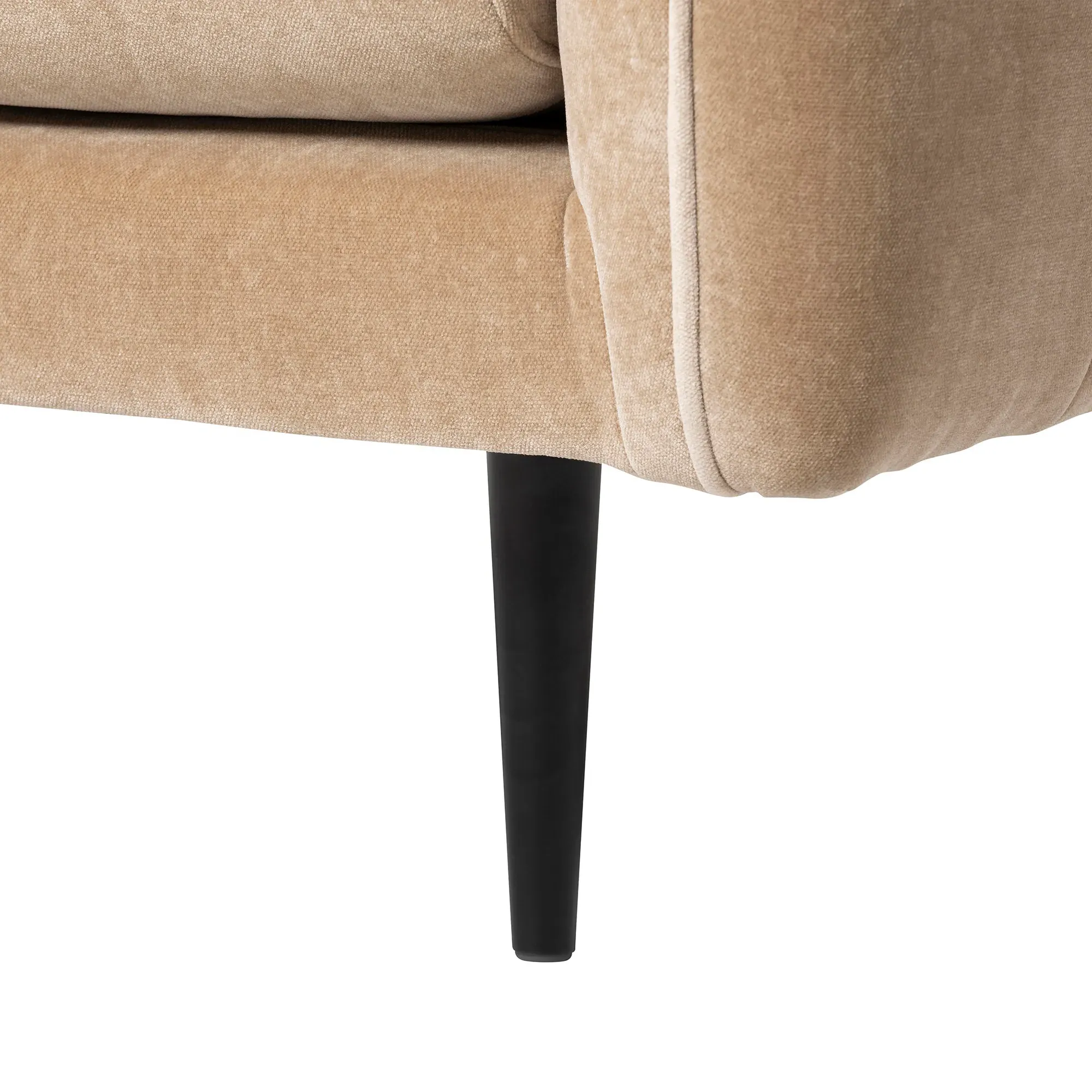 Brea 3-Seater Sofa - Neutral, Fabric