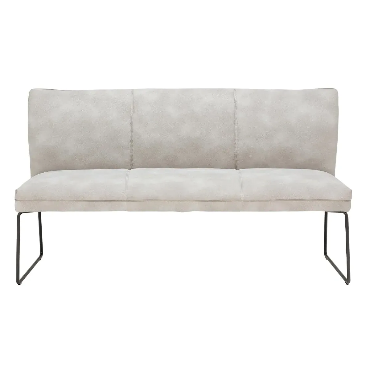 Bridgford Loveseat Sofa - Neutral, Faux Leather