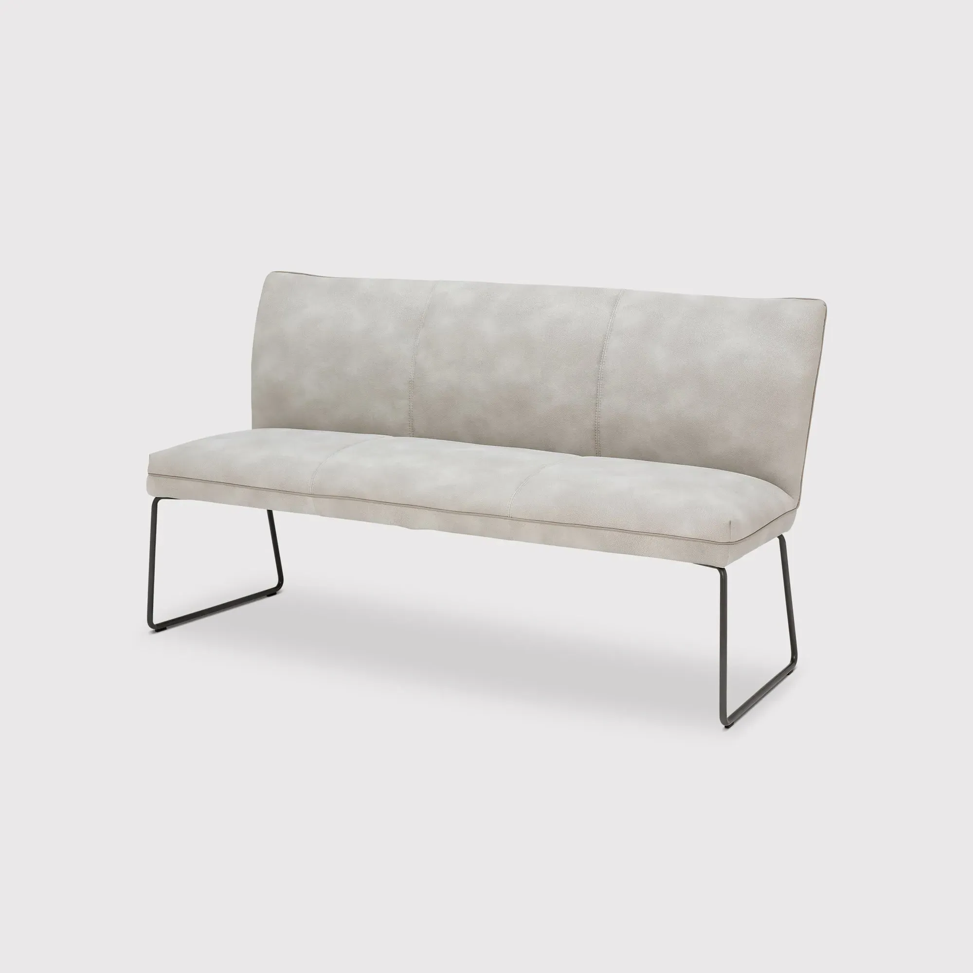 Bridgford Loveseat Sofa - Neutral, Faux Leather image