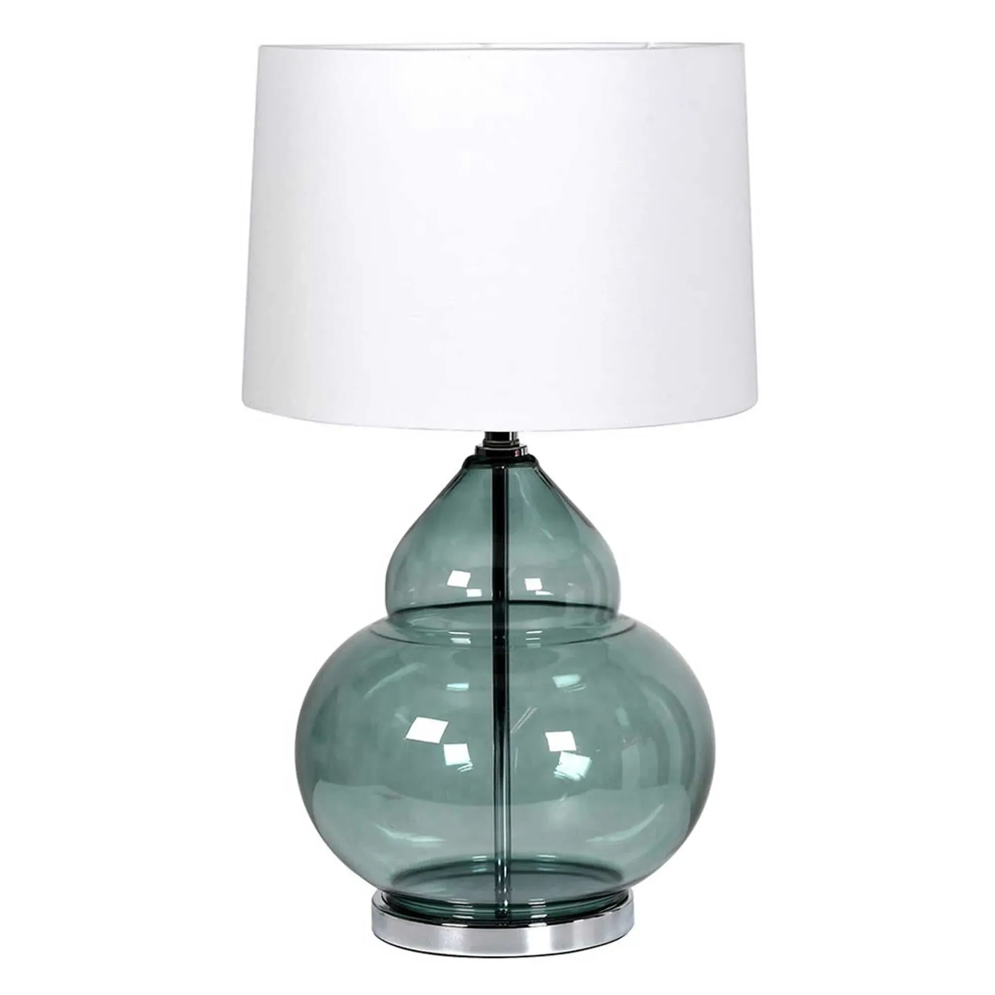 Bubble Glass Table Lamp - Green image