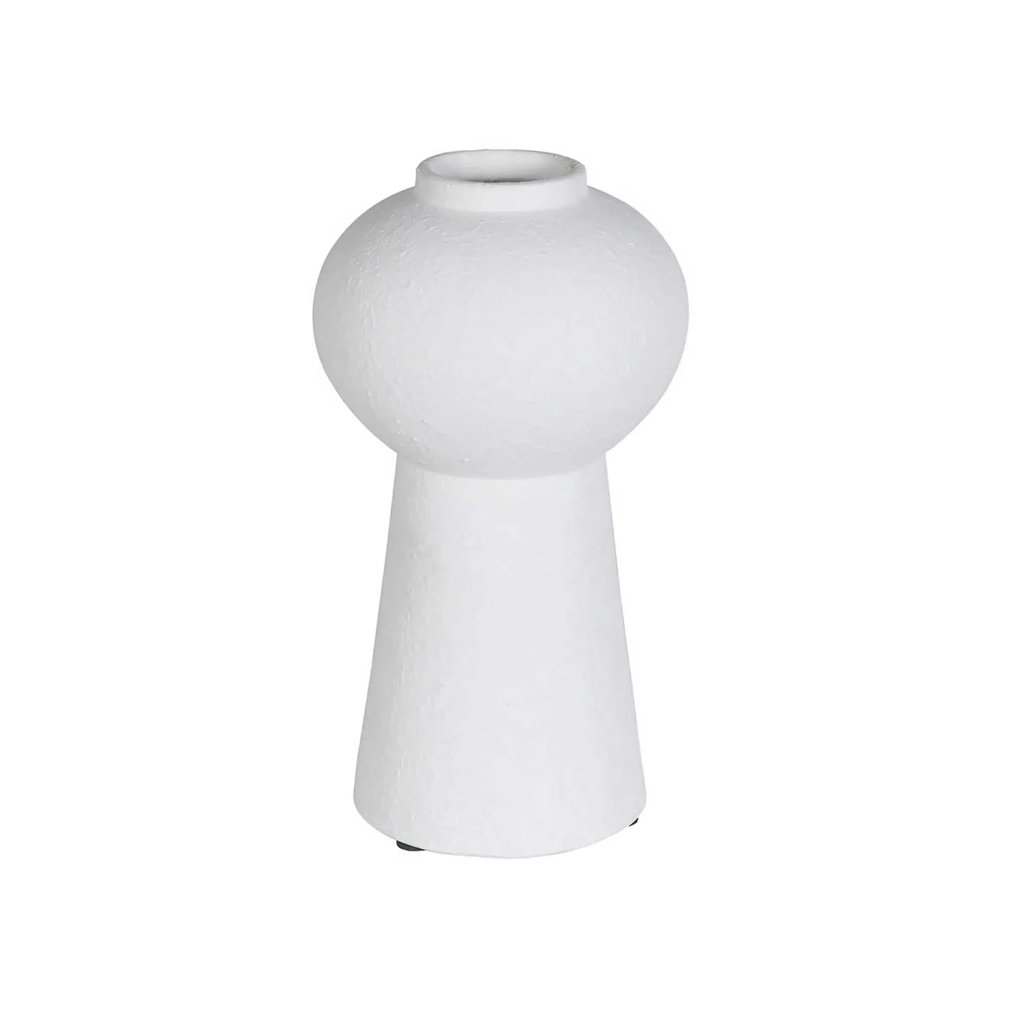 Bulb Vase - White, Ceramic image