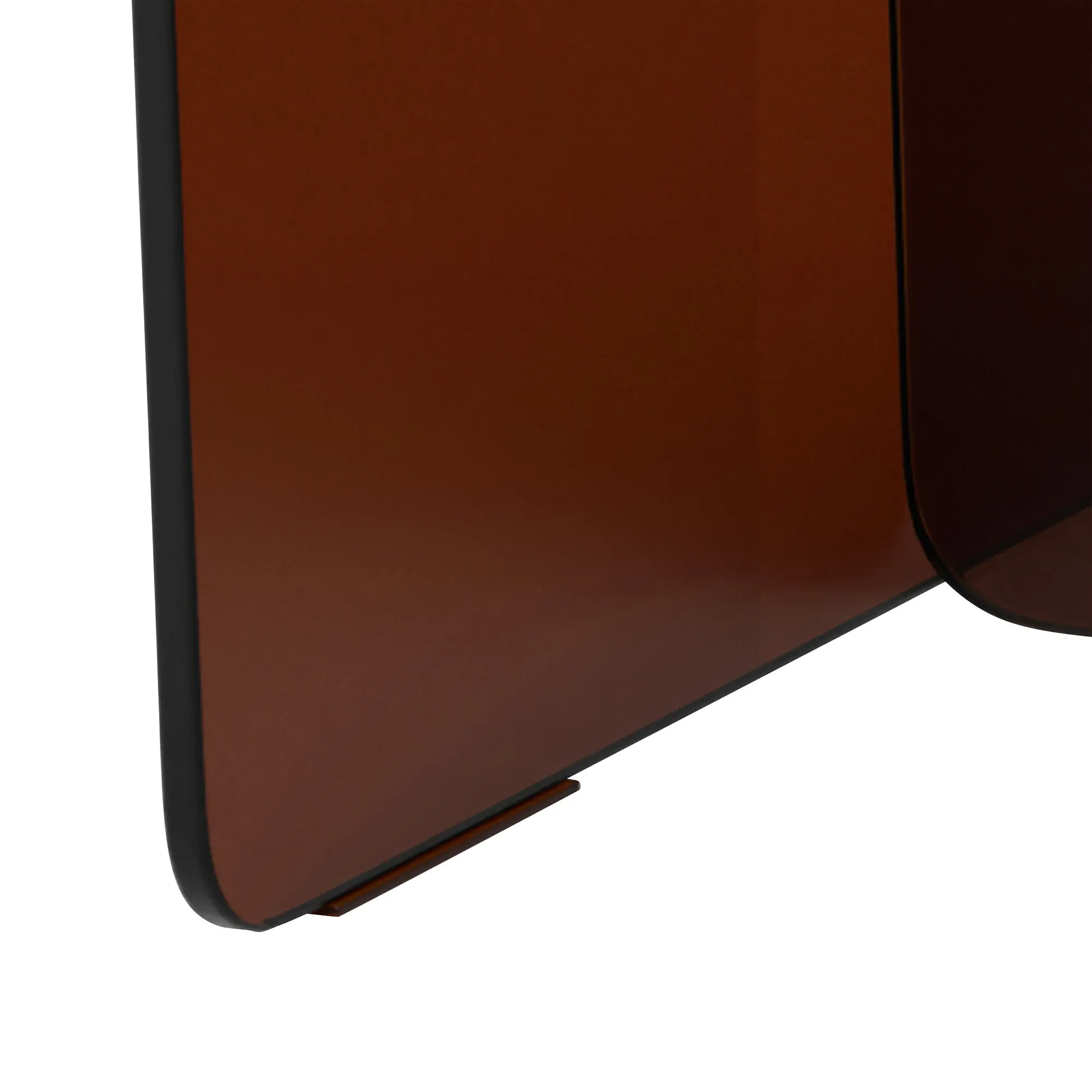 Burano Rectangular Coffee Table - Brown, Glass