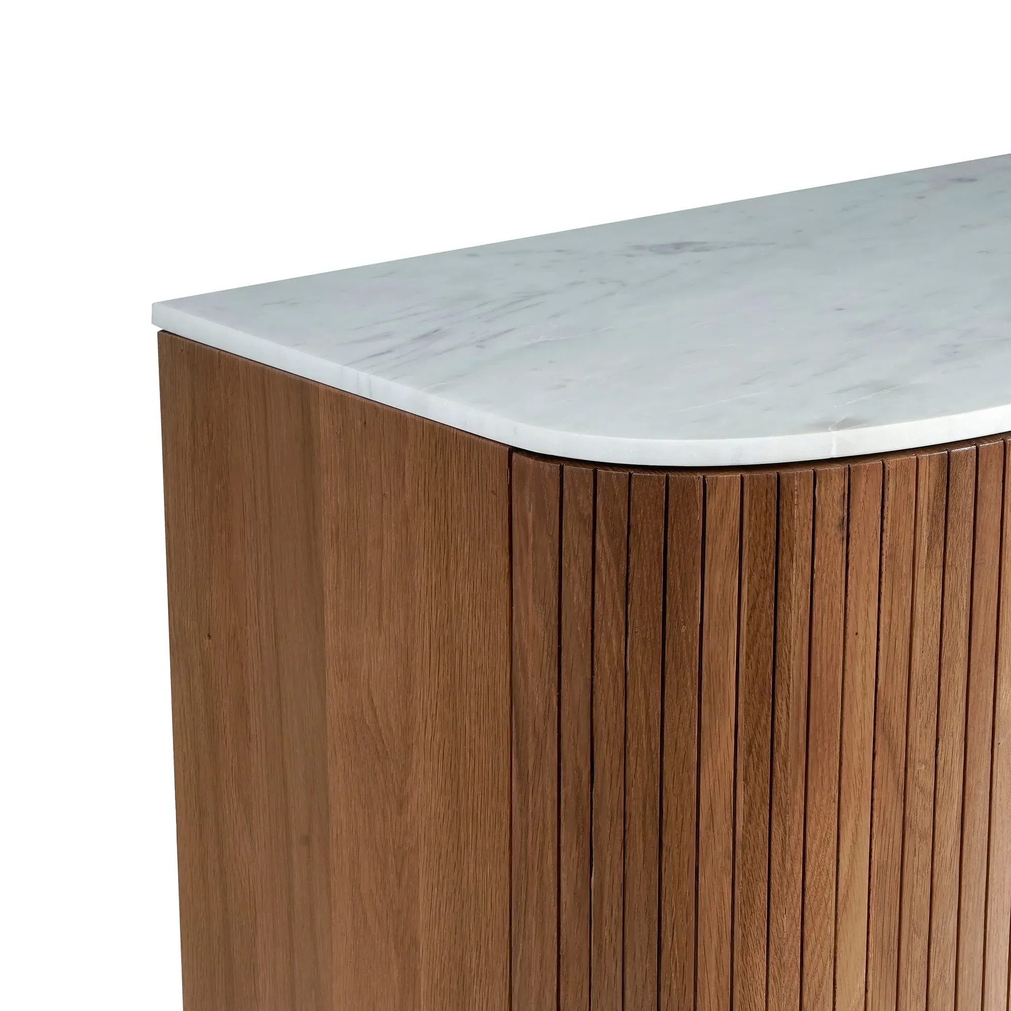 Cambria 3 Door Sideboard - Brown, Oak