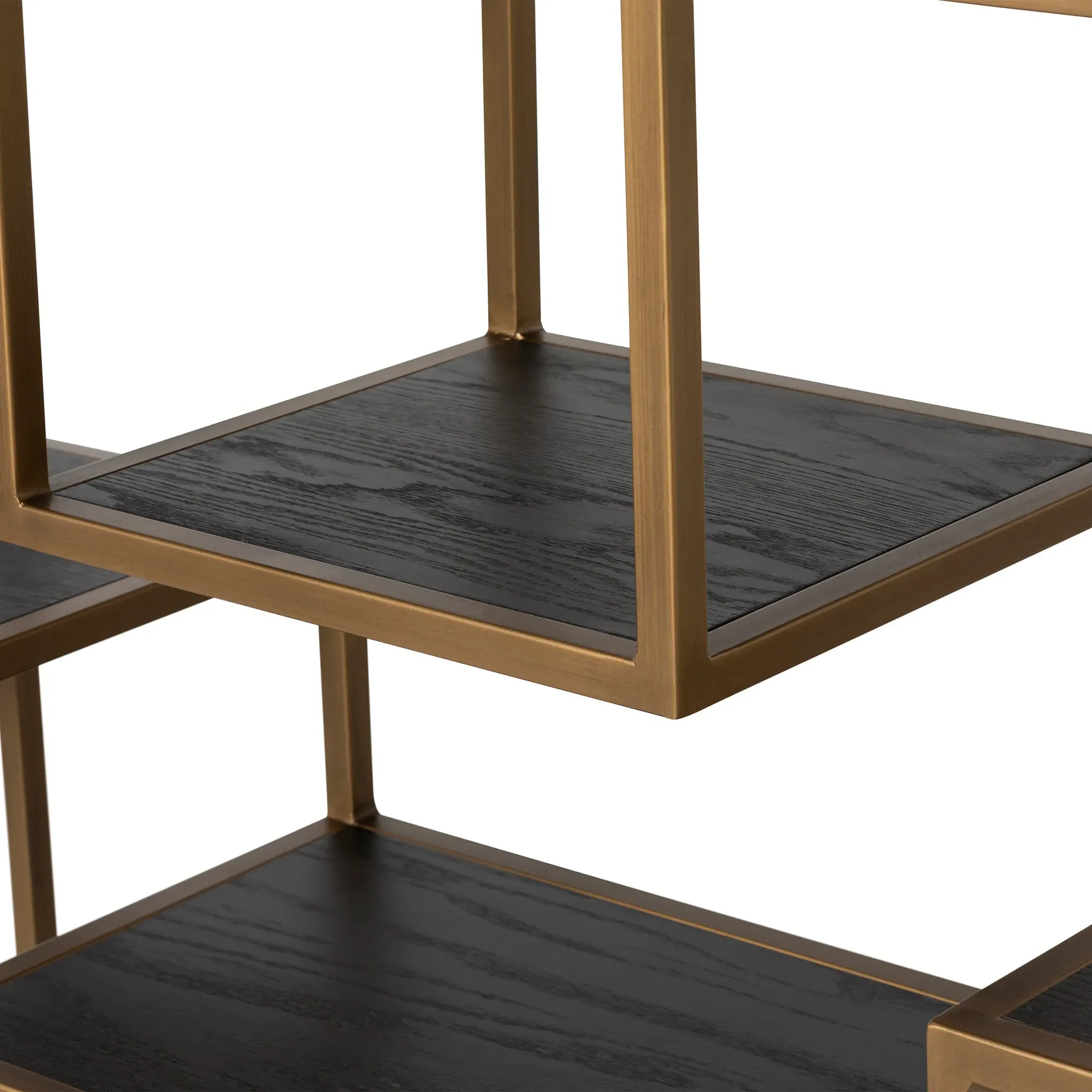 Cantha 2 Drawer Display Cabinet - Brown, Oak