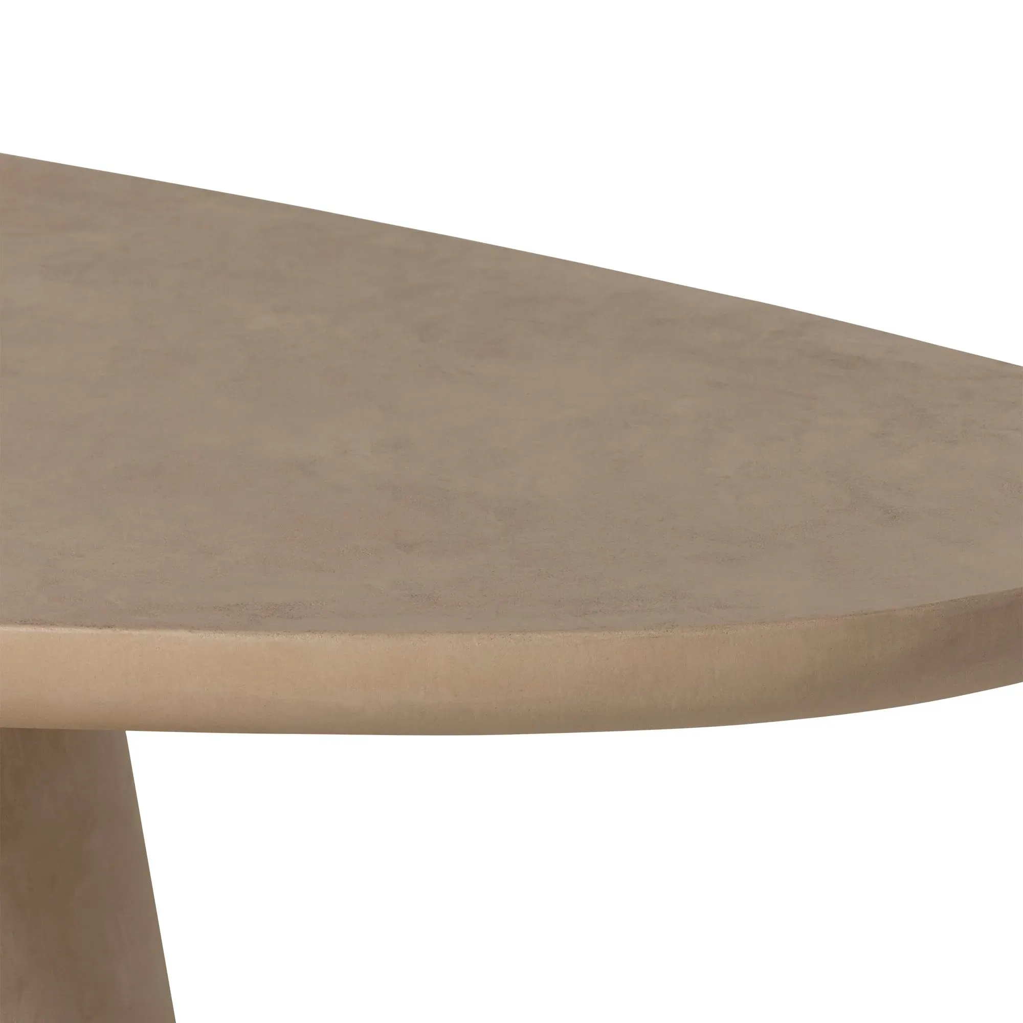 Capella Round Coffee Table - Neutral, Pine