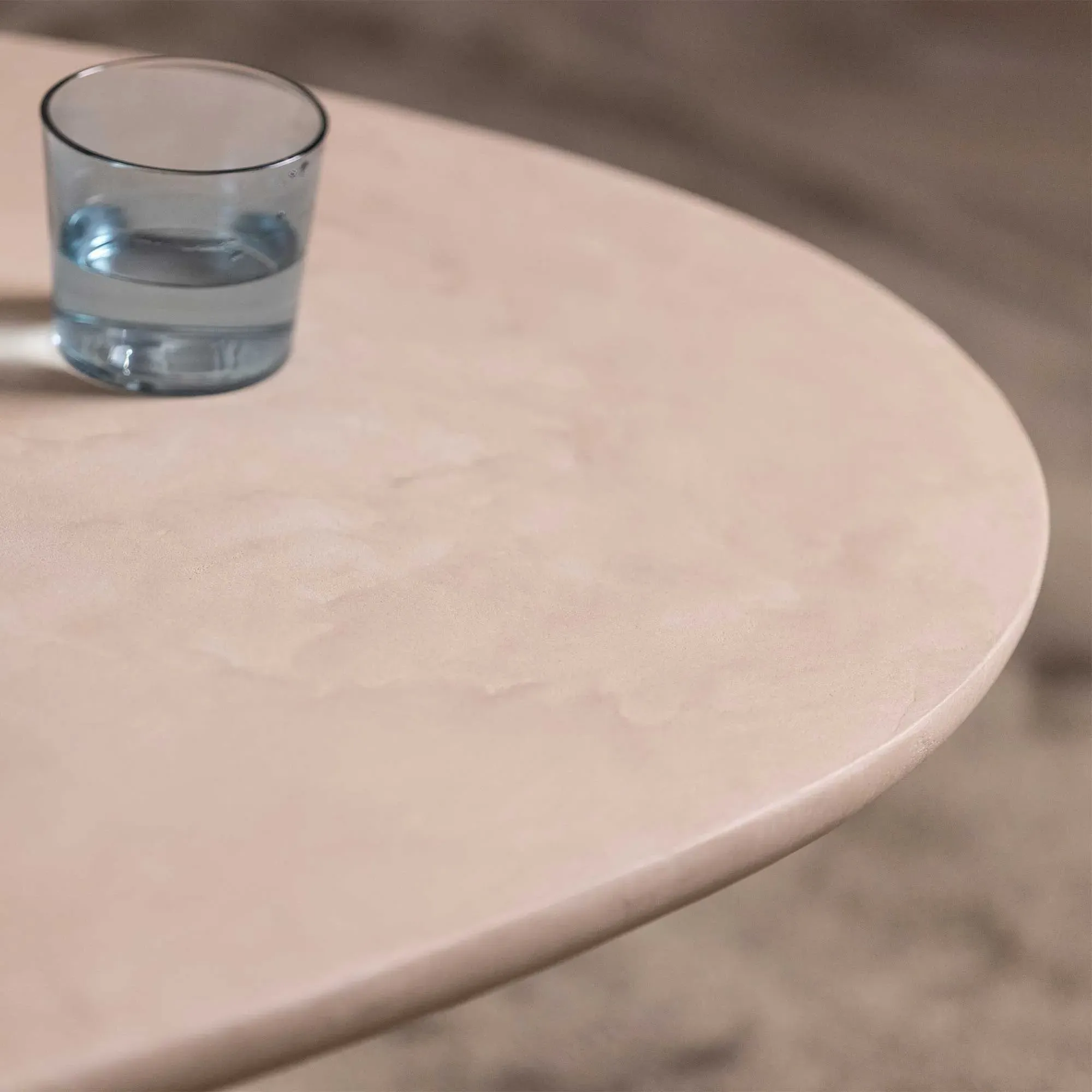 Capella Round Coffee Table - Neutral, Pine