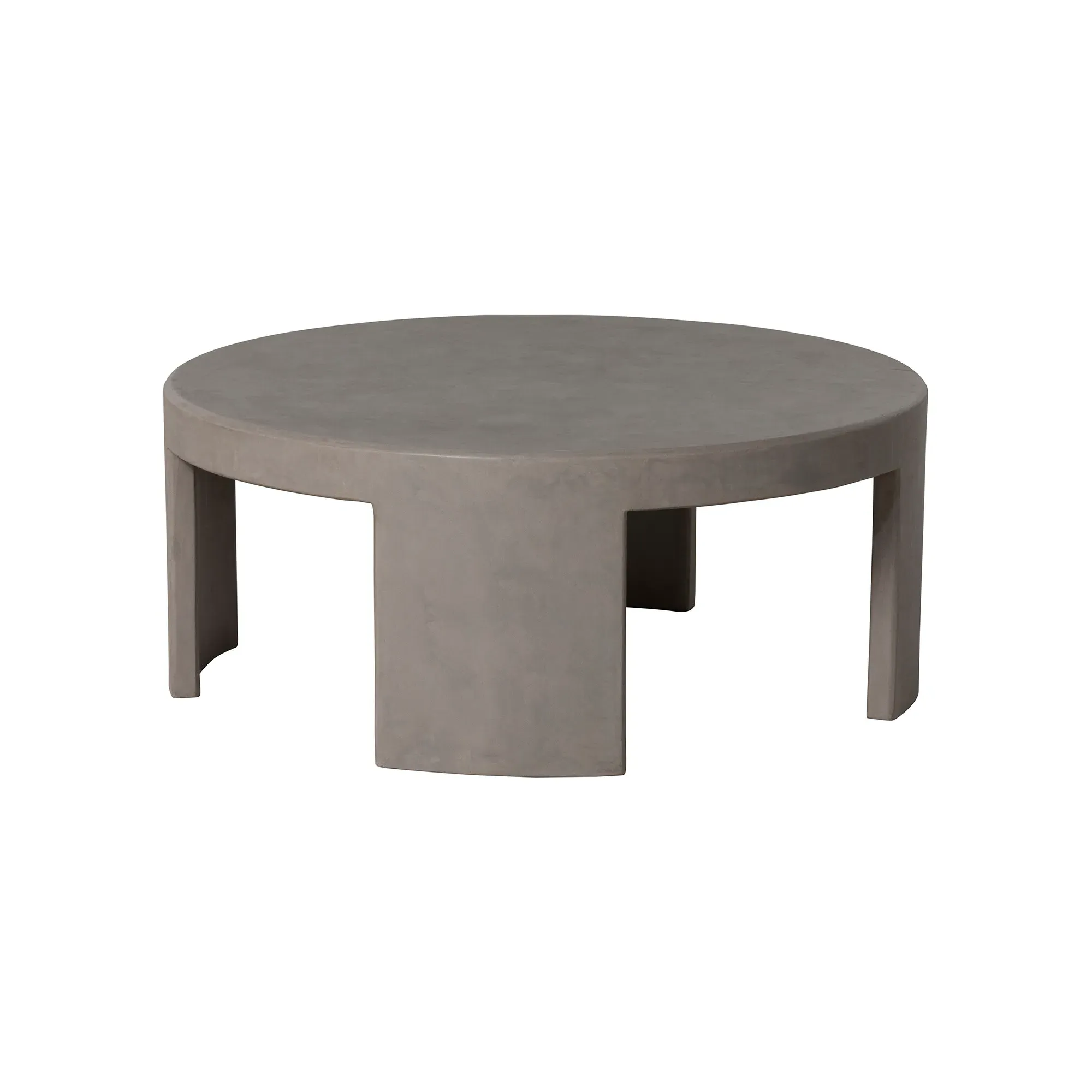 Capella Round Coffee Table Set of 2 - Grey, Pine
